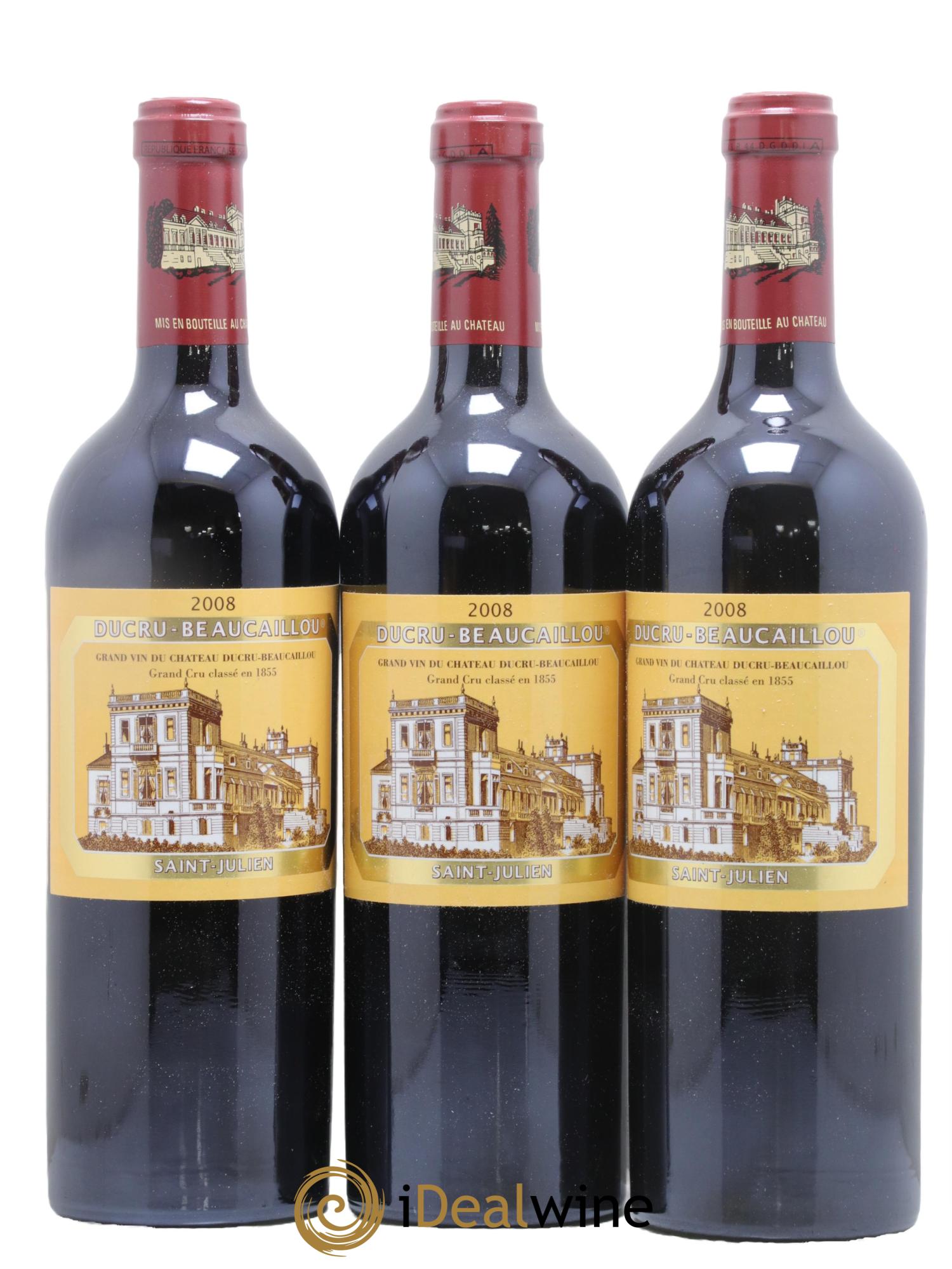 Château Ducru Beaucaillou 2ème Grand Cru Classé 2008 - Lotto di 12 bottiglie - 4