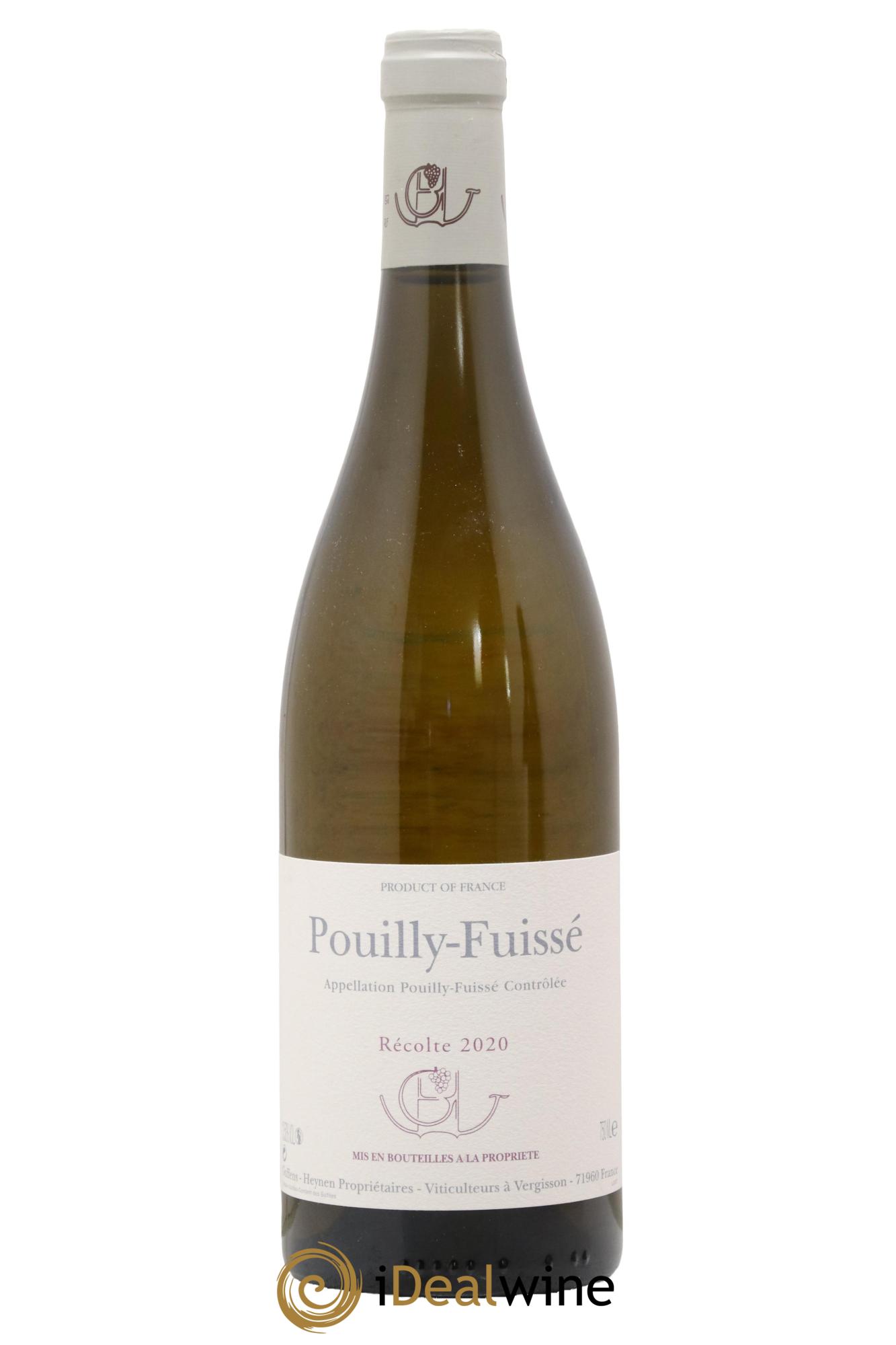 Pouilly-Fuissé Guffens-Heynen 2020 - Lot of 1 bottle - 0