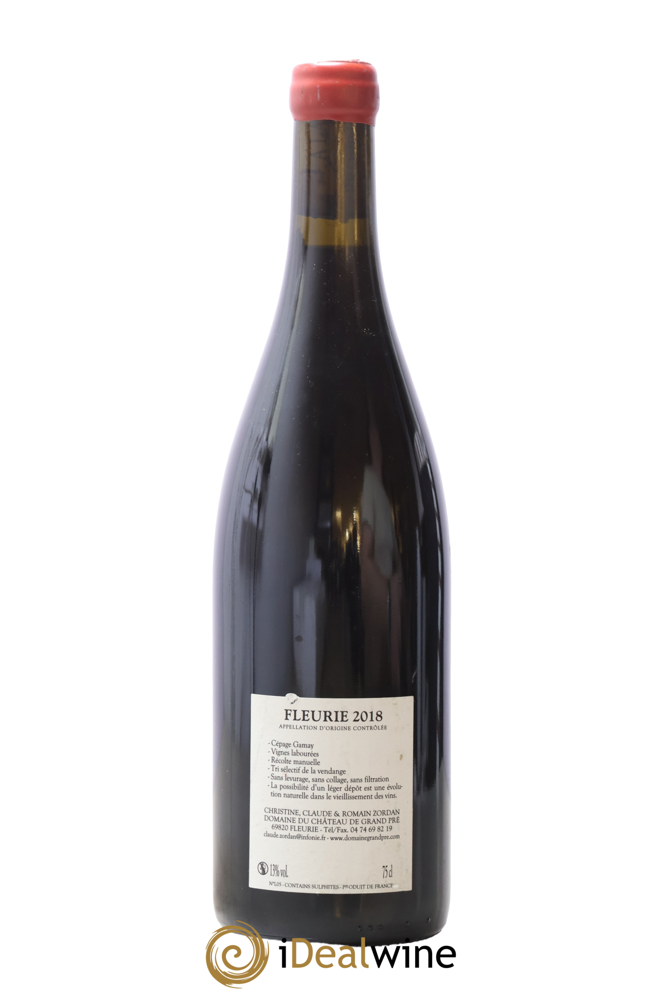 Fleurie Cuvée Spaciale Château De Grand Pré 2018 - Posten von 1 Flasche - 1