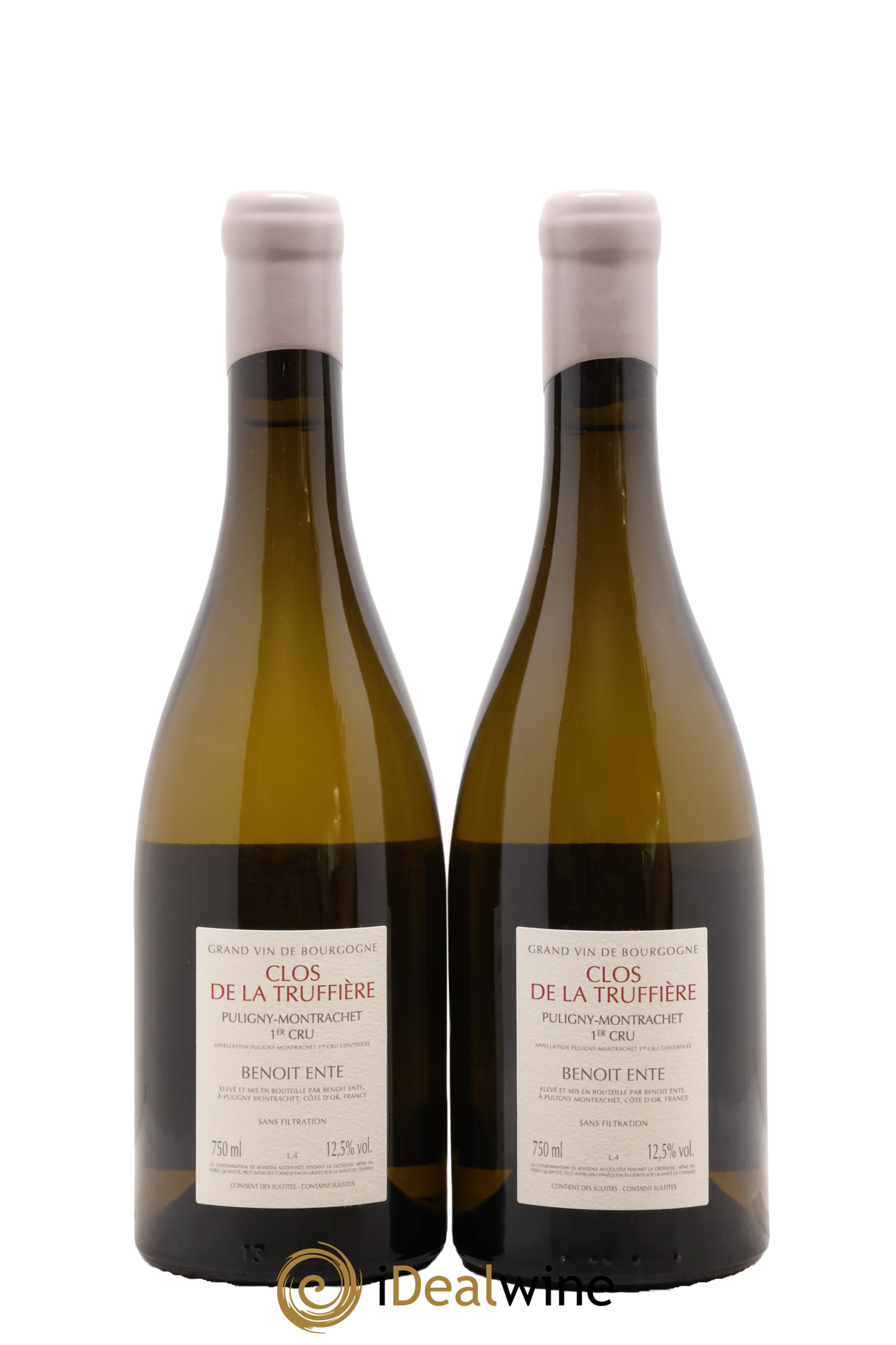 Puligny-Montrachet 1er Cru Clos de la Truffière Benoit Ente 2021 - Lot de 2 bouteilles - 1