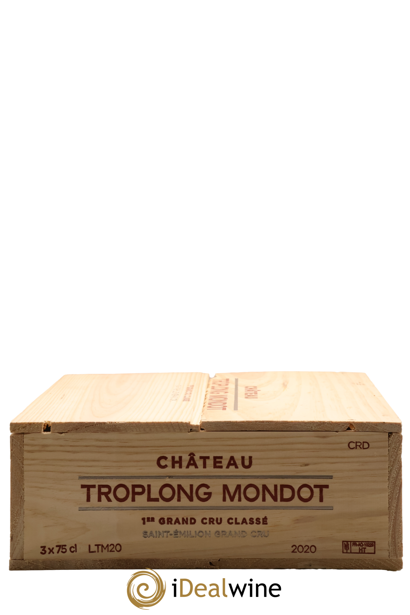 Château Troplong Mondot 1er Grand Cru Classé B 2020 - Lot de 3 bouteilles - 1