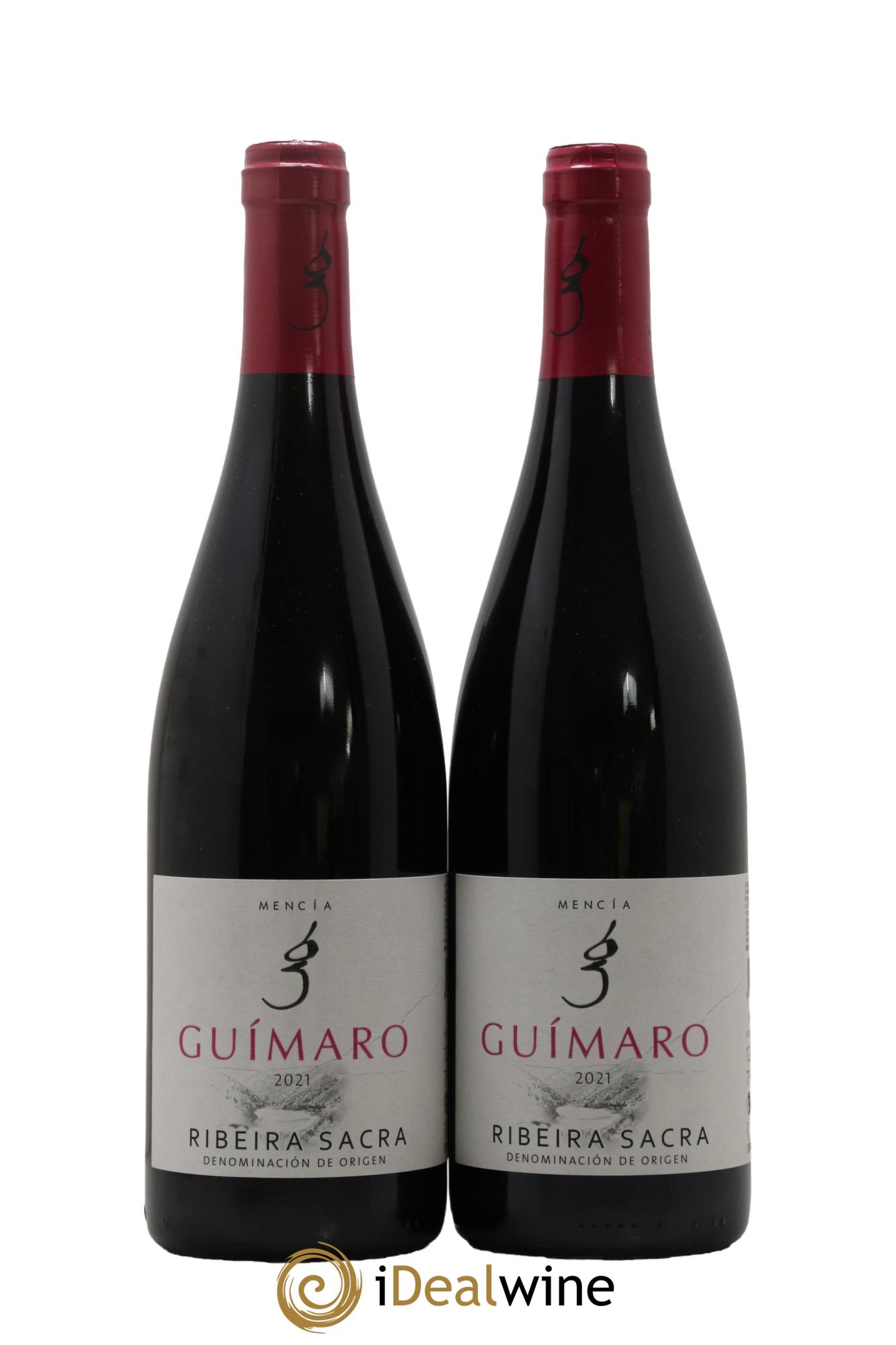 Espagne Ribeira Sacra Tinto Guimaro 2021 - Lot de 2 bouteilles - 0