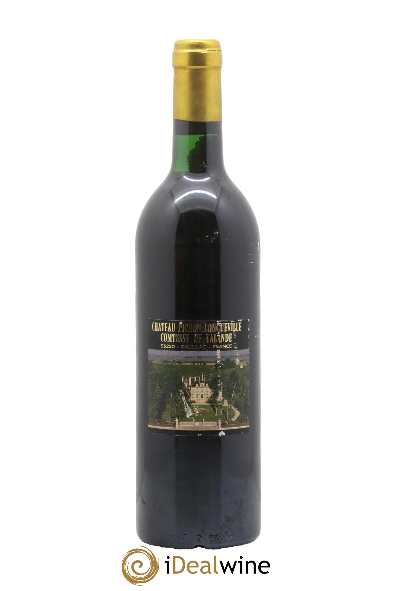 Château Pichon Longueville Comtesse de Lalande 2ème Grand Cru Classé 1989 - Lotto di 1 bottiglia - 1