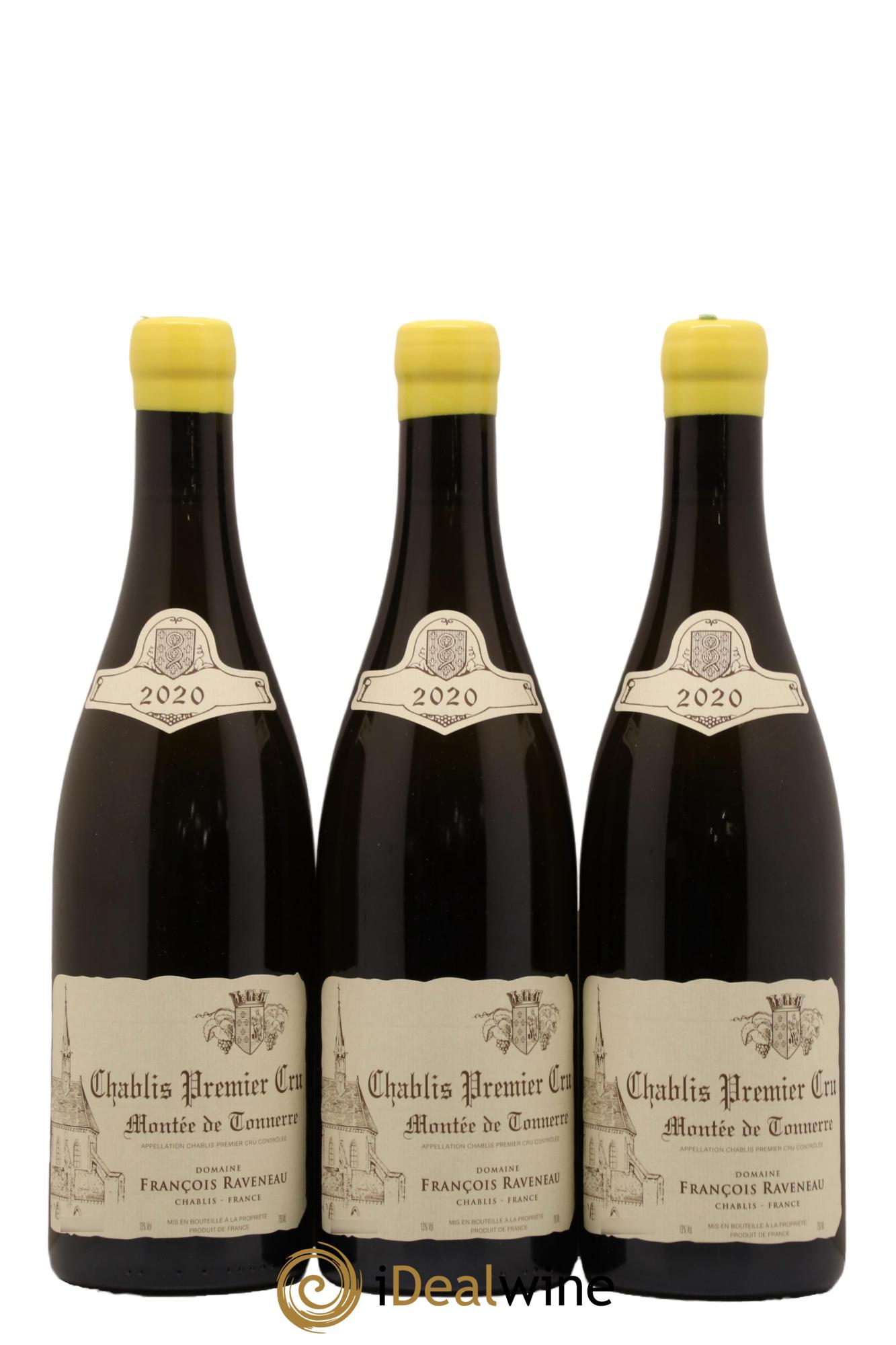 Chablis 1er Cru Montée de Tonnerre Raveneau (Domaine) 2020 - Lot de 3 bouteilles - 0