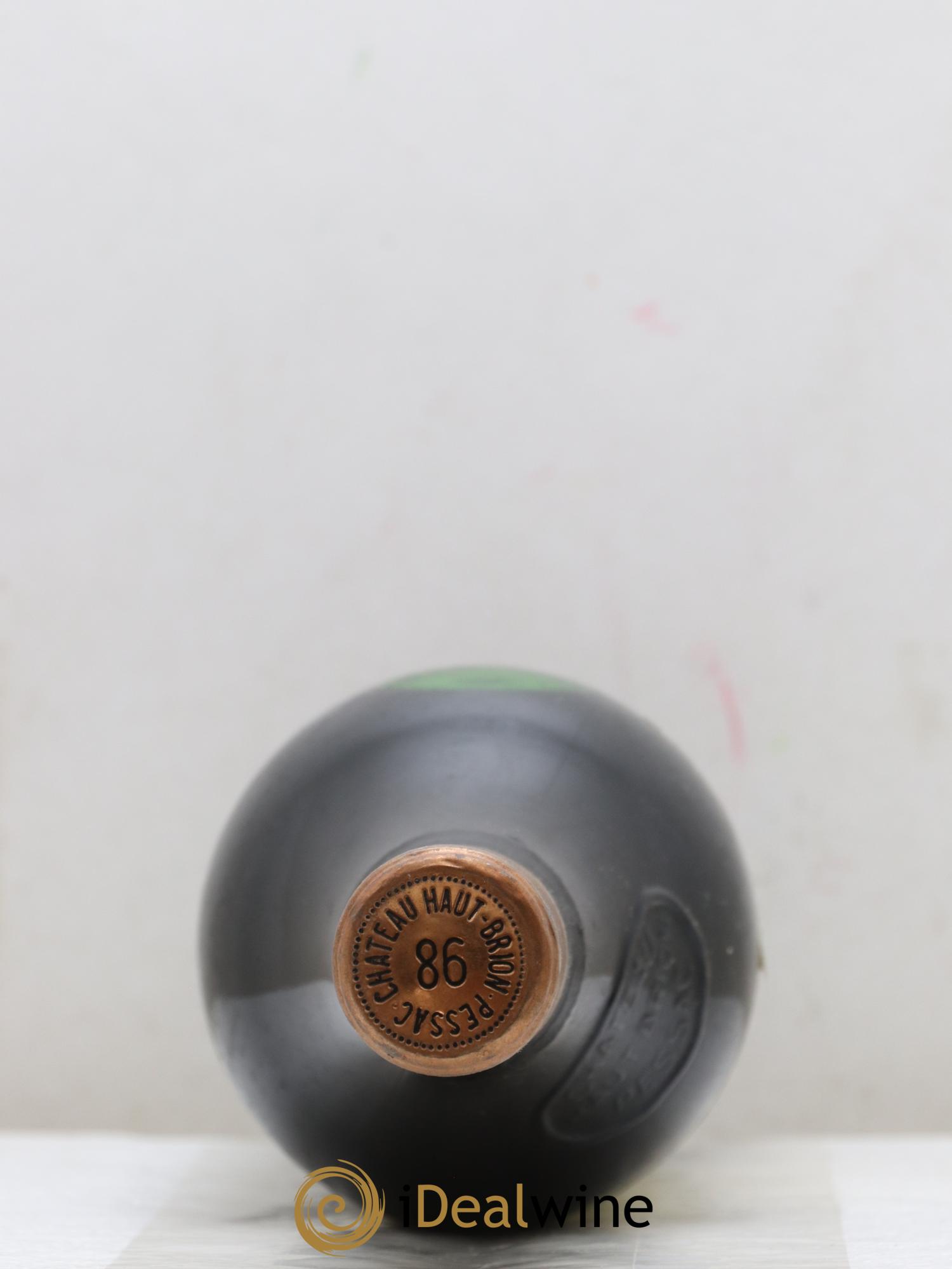 Château Haut Brion 1er Grand Cru Classé 1986 - Lot de 1 bouteille - 1