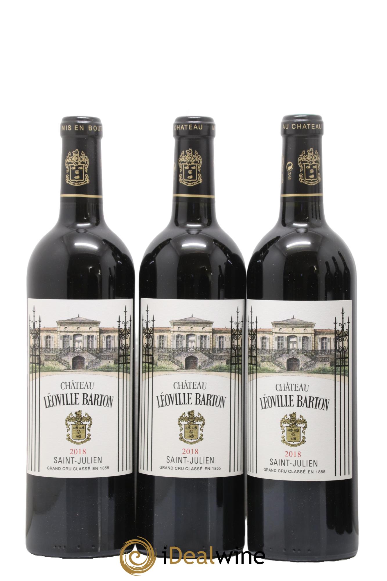 Château Léoville Barton 2ème Grand Cru Classé 2018 - Lotto di 6 bottiglie - 1