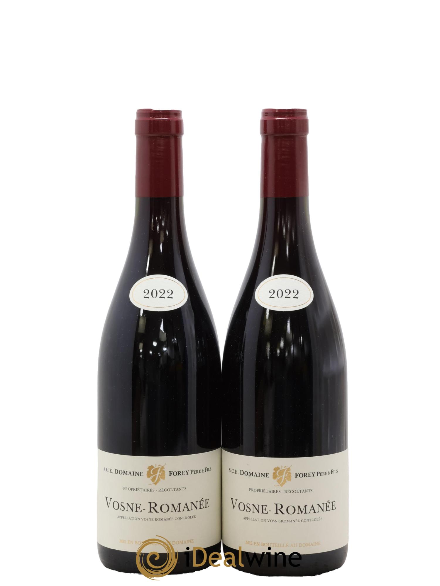 Vosne-Romanée Forey Père et Fils (Domaine) 2022 - Lot de 2 bouteilles - 0