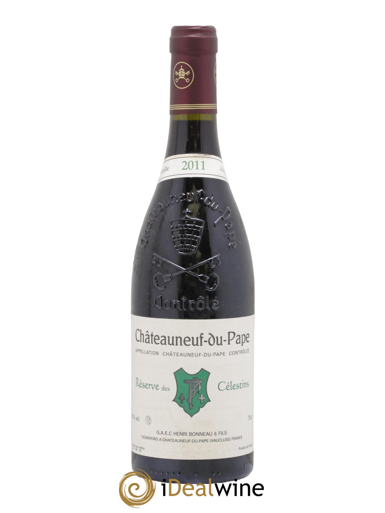 Châteauneuf-du-Pape Réserve des Célestins Henri Bonneau & Fils 2011 - Lotto di 1 bottiglia - 0