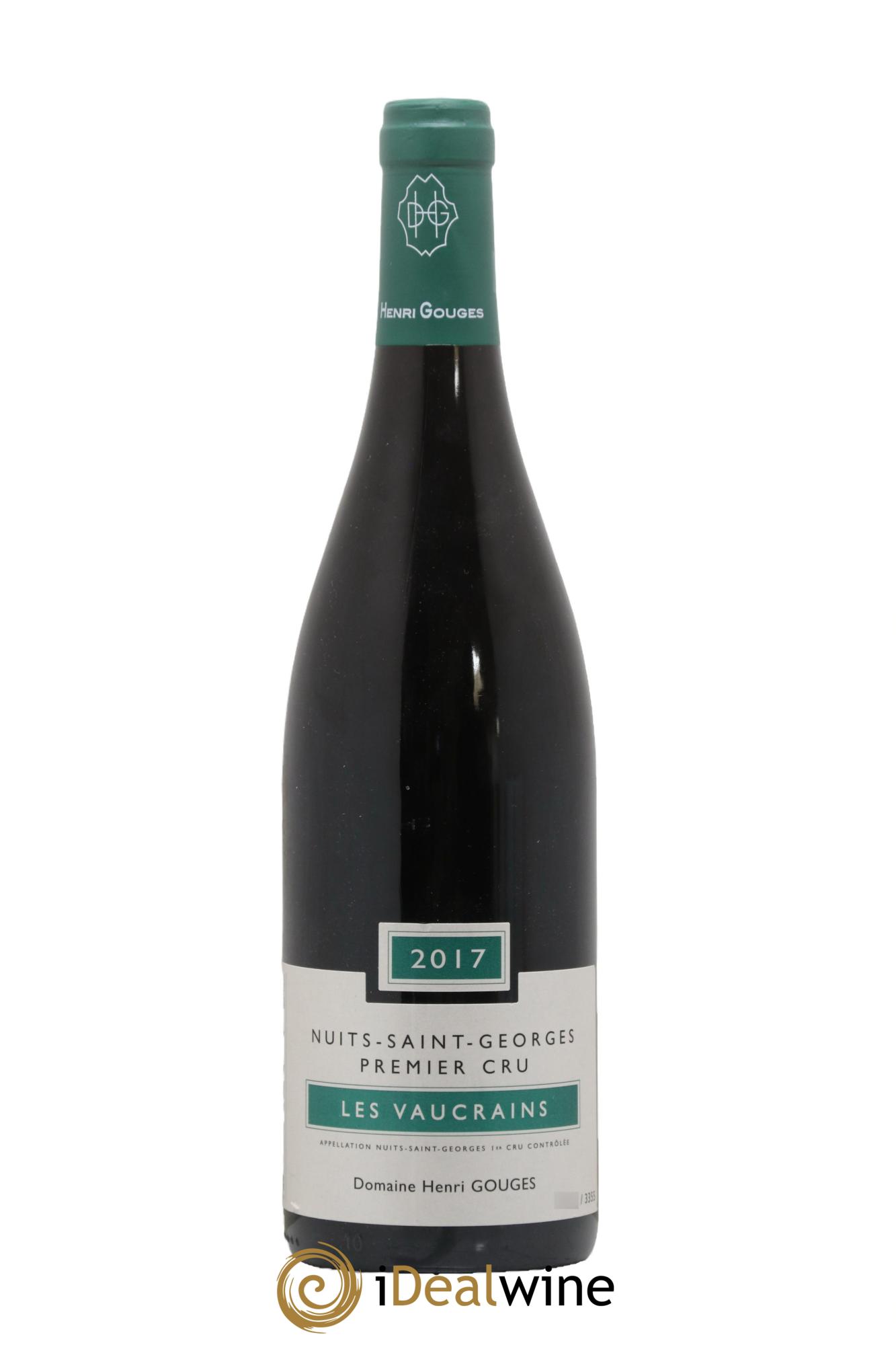 Nuits-Saint-Georges 1er Cru Les Vaucrains Henri Gouges 2017 - Posten von 1 Flasche - 0