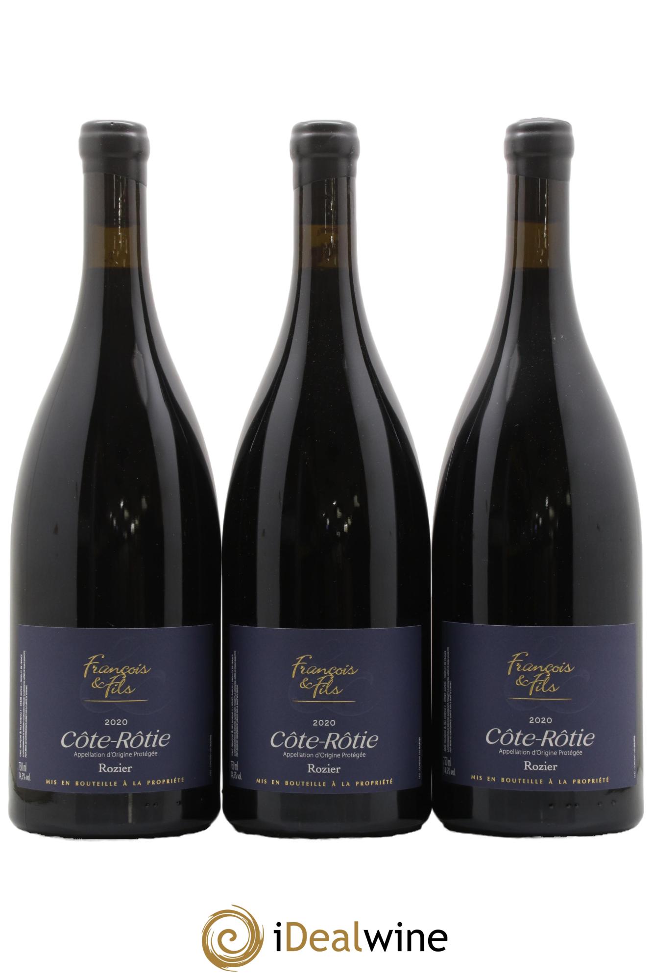 Côte-Rôtie Rozier Domaine François et Fils 2020 - Lotto di 3 magnum - 0