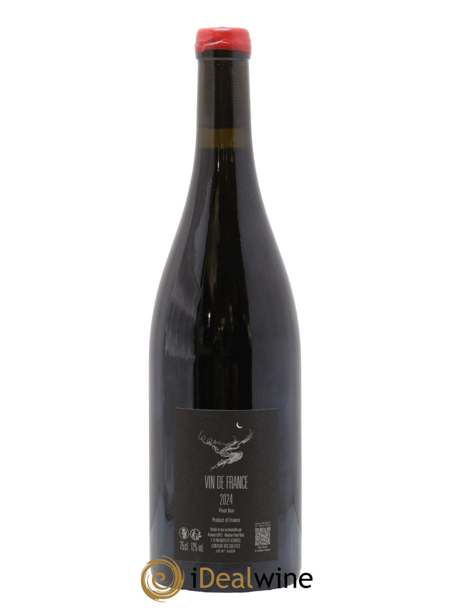 Vin de France Algogne Arnaud Lopez 2024 - Lot de 1 bouteille - 1