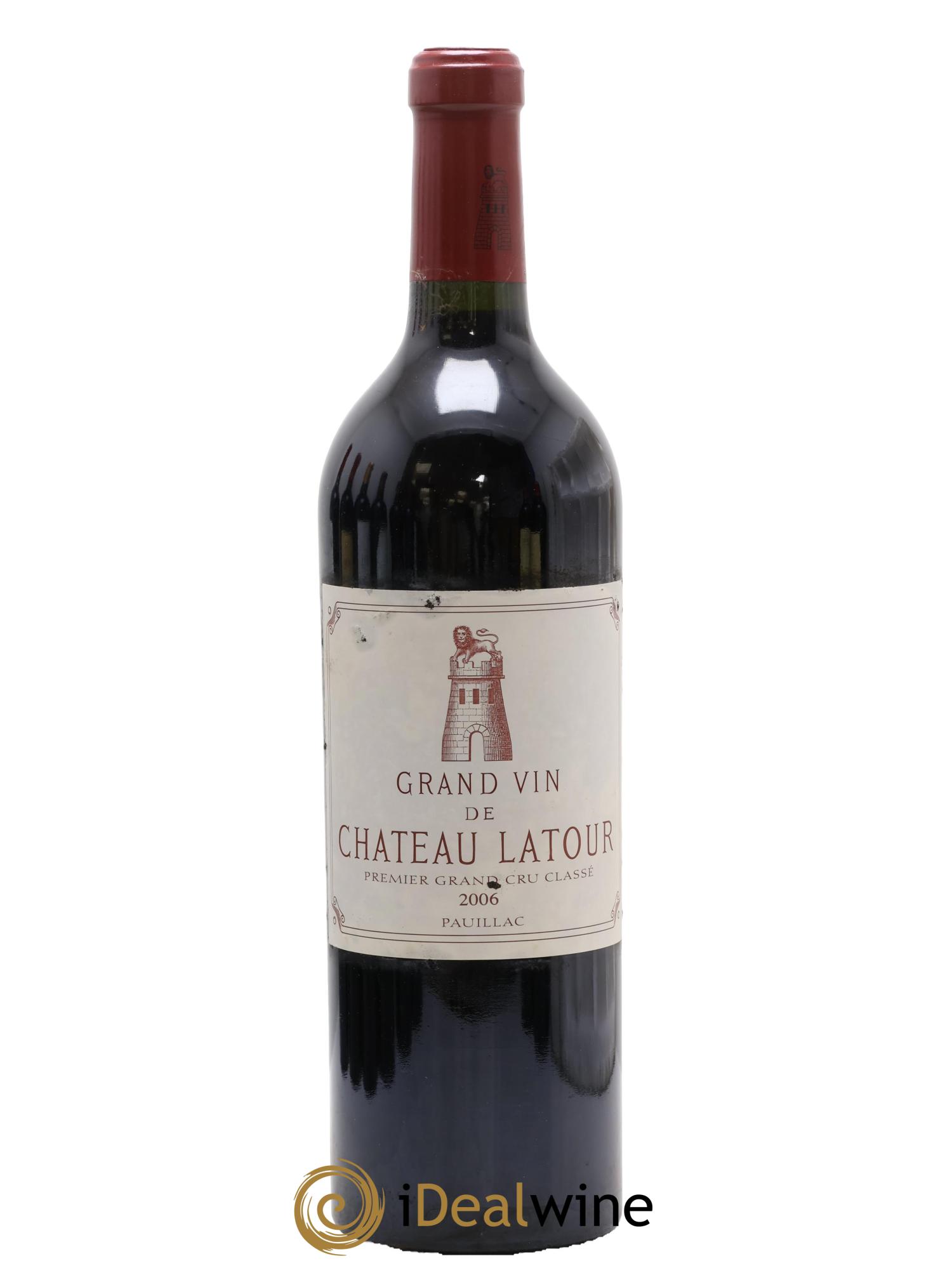 Château Latour 1er Grand Cru Classé 2006 - Lot de 1 bouteille - 0