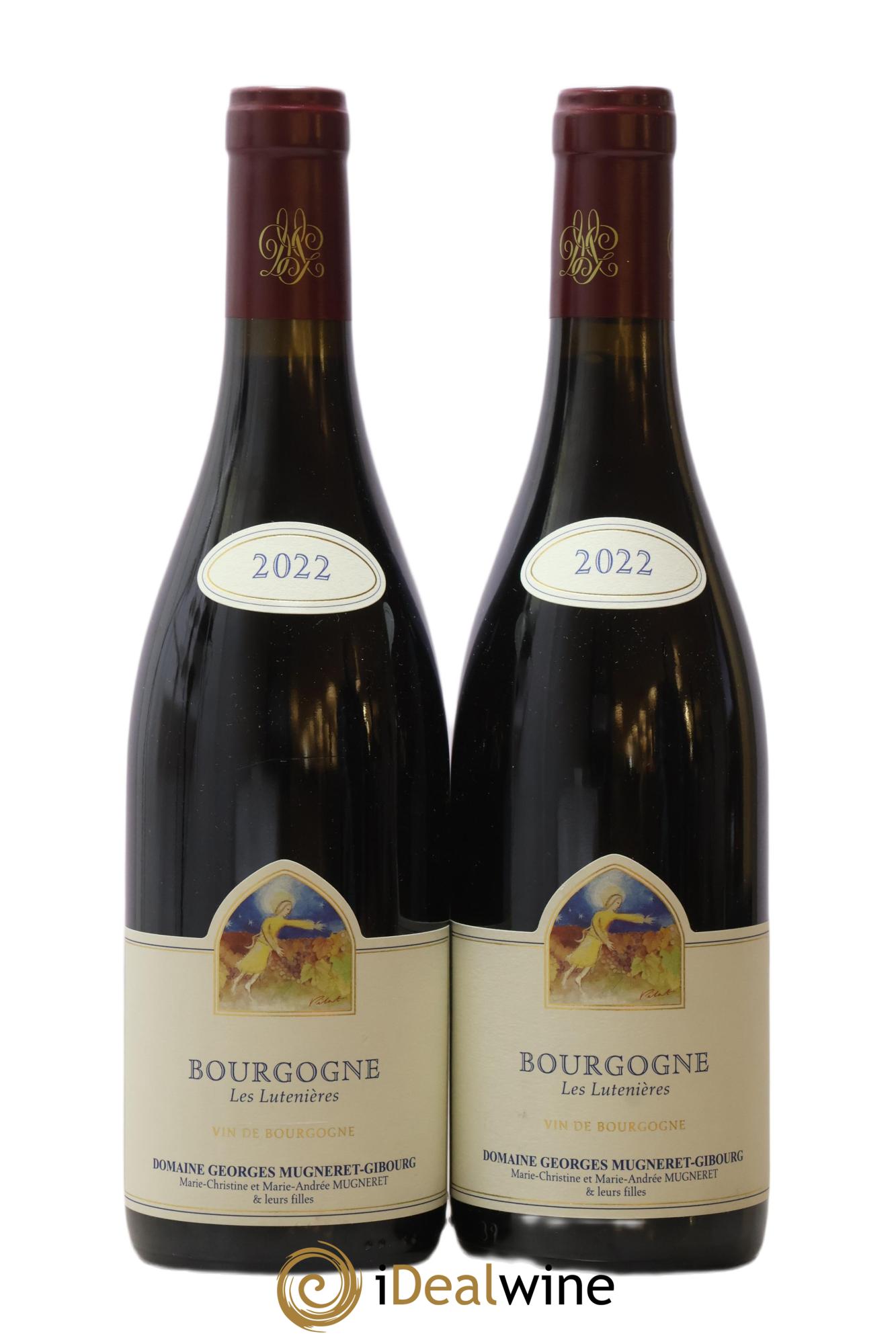 Bourgogne Les Lutenières Mugneret-Gibourg (Domaine) 2022 - Lot de 2 bouteilles - 0