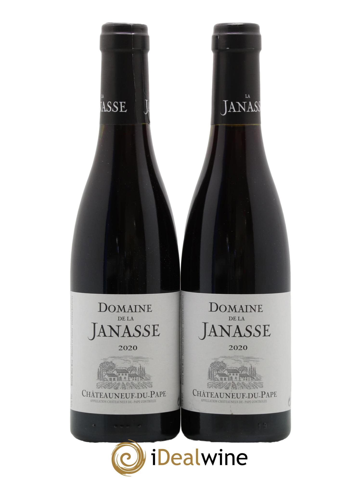 Châteauneuf-du-Pape La Janasse (Domaine de) 2020 - Lot de 2 demi bouteilles - 0