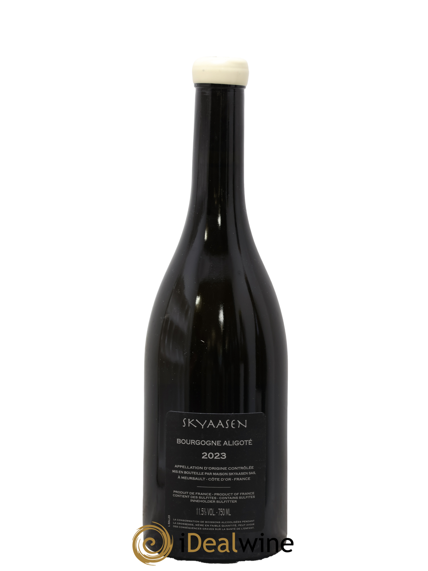 Bourgogne Aligoté Maison Skyaasen 2023 - Lot de 1 bouteille - 1