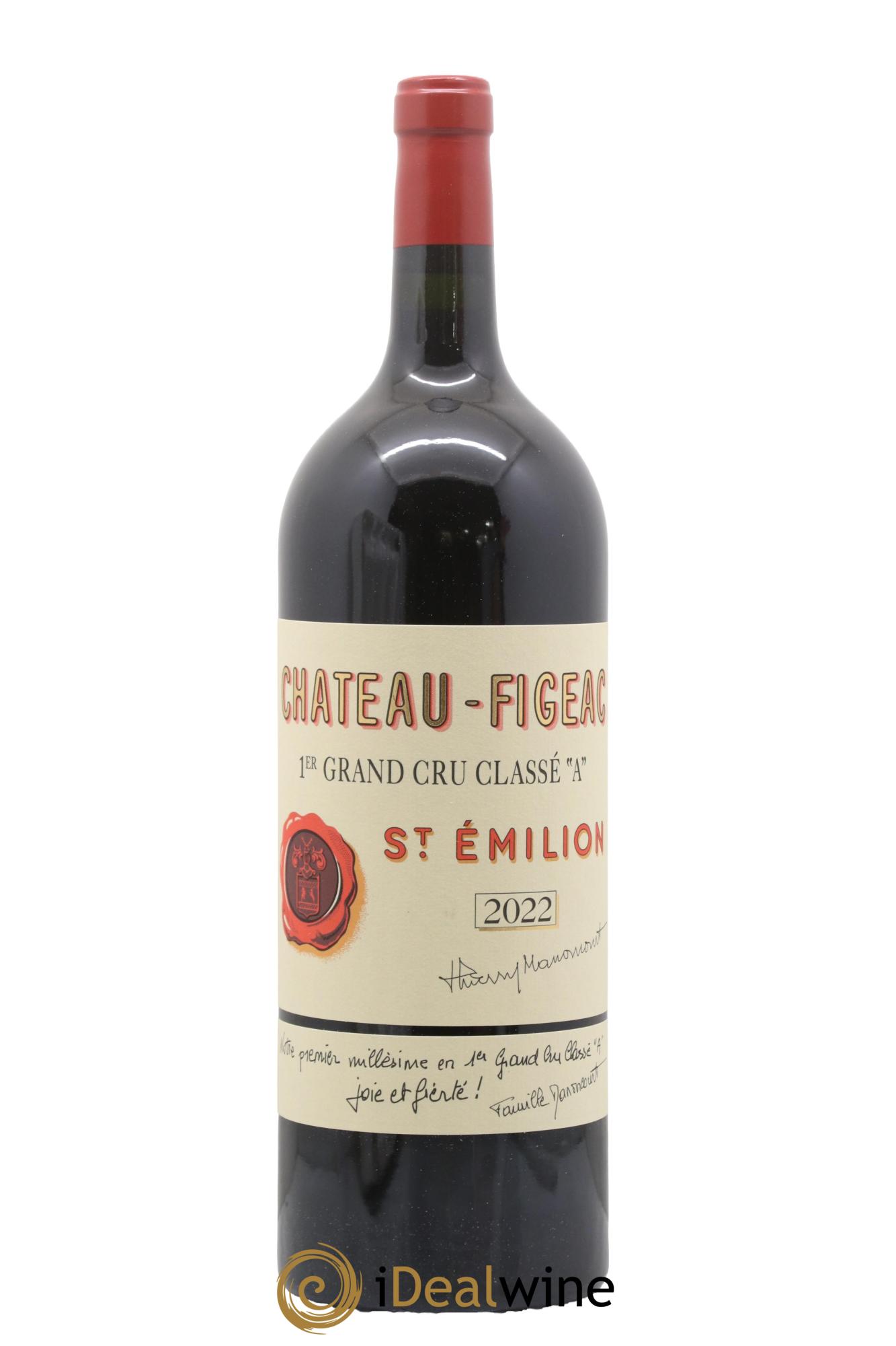 Château Figeac 1er Grand Cru Classé A 2022 - Lot de 1 magnum - 1
