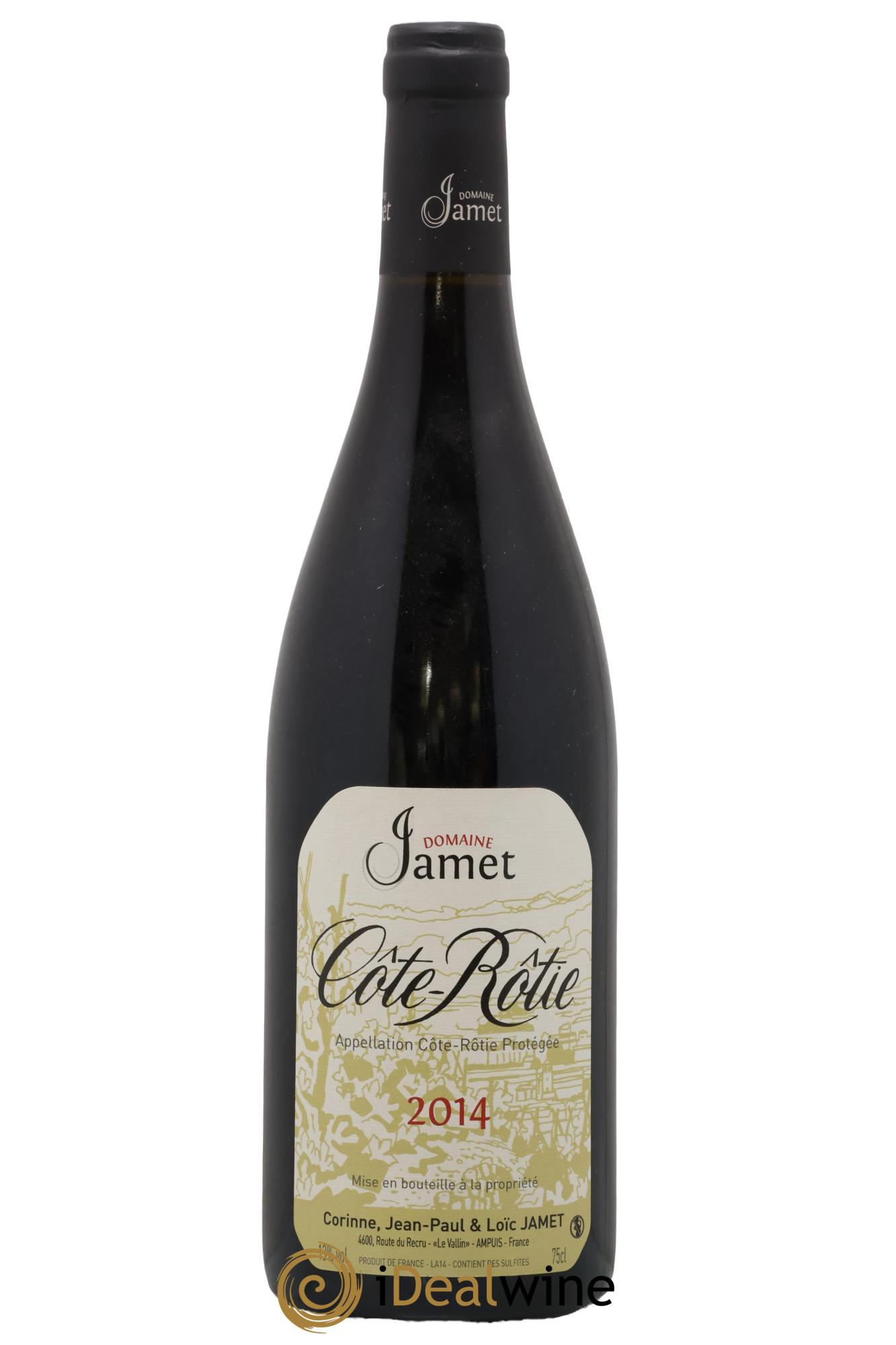 Côte-Rôtie Jamet (Domaine) 2014 - Lot de 1 bouteille - 0