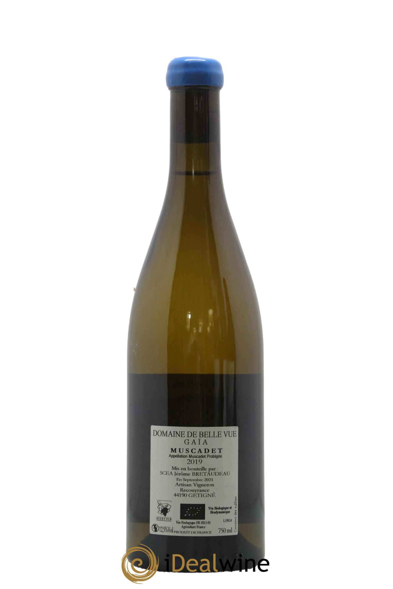 Muscadet-Sèvre-et-Maine Gaia Jérôme Bretaudeau - Domaine de Bellevue 2019 - Lotto di 1 bottiglia - 1