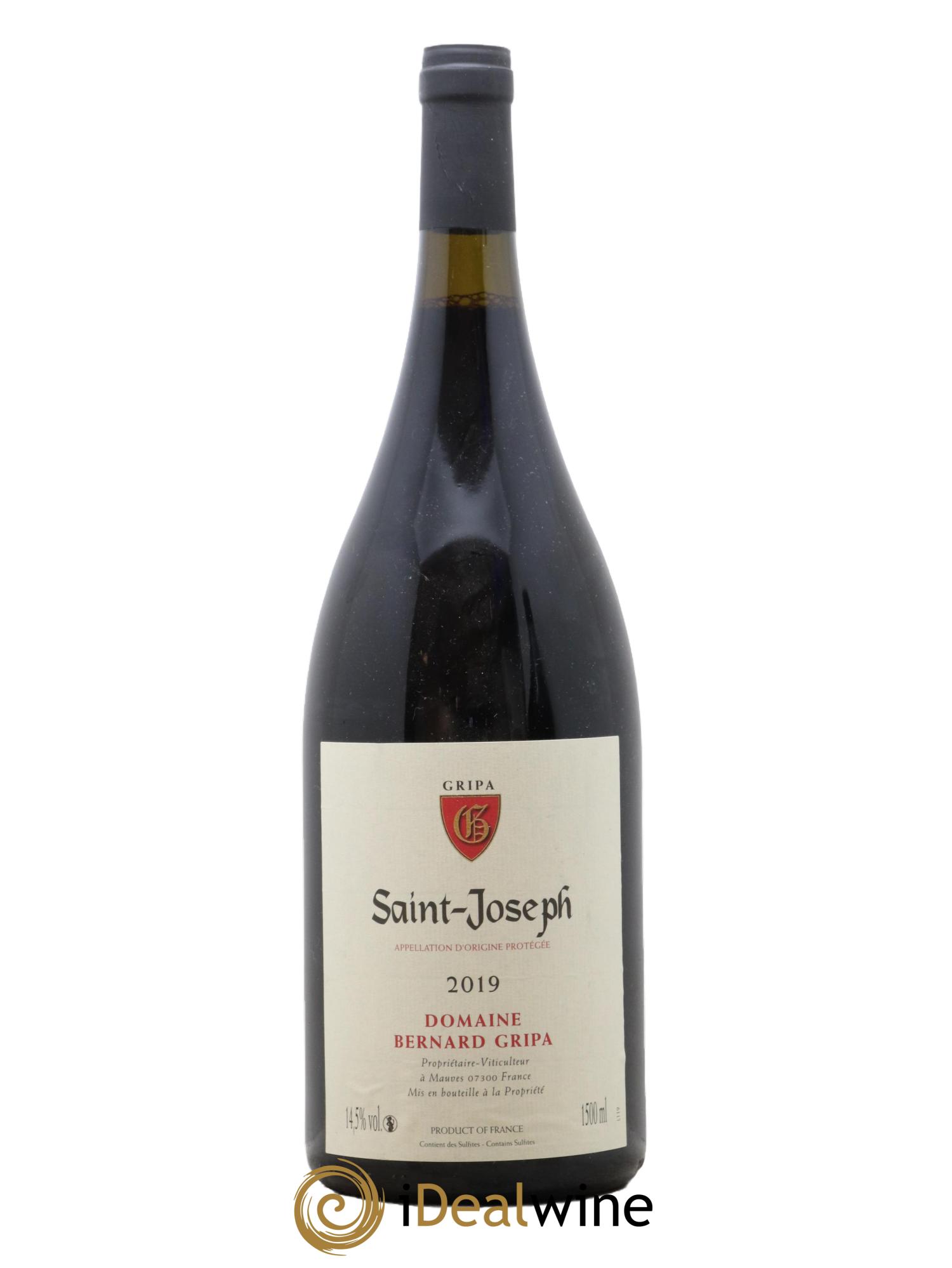 Saint-Joseph Bernard Gripa (Domaine) 2019 - Lot de 1 magnum - 0