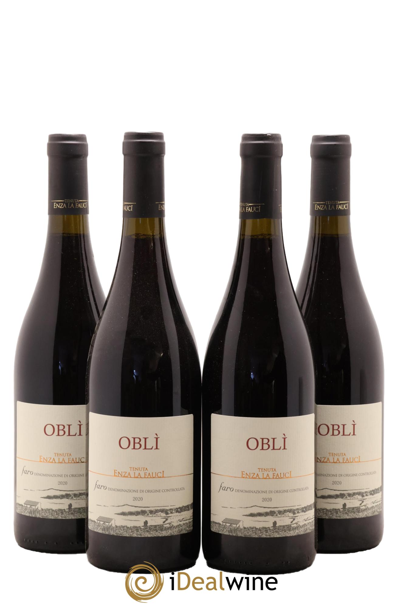 Italie Faro DOC Obli Tenuta Enza la Fauci 2020 - Lot de 4 bouteilles - 0
