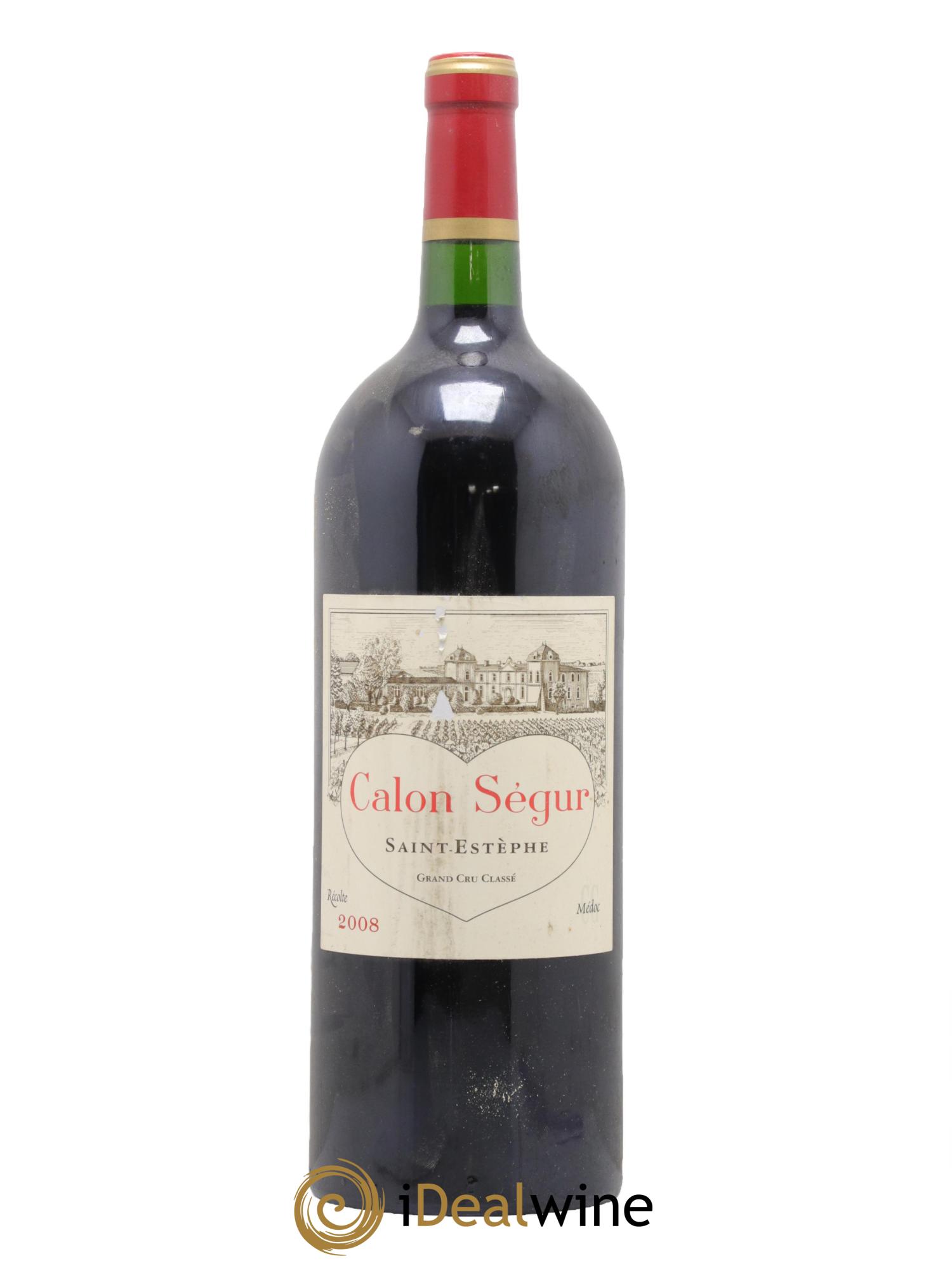 Château Calon Ségur 3ème Grand Cru Classé 2008 - Lot de 1 magnum - 0