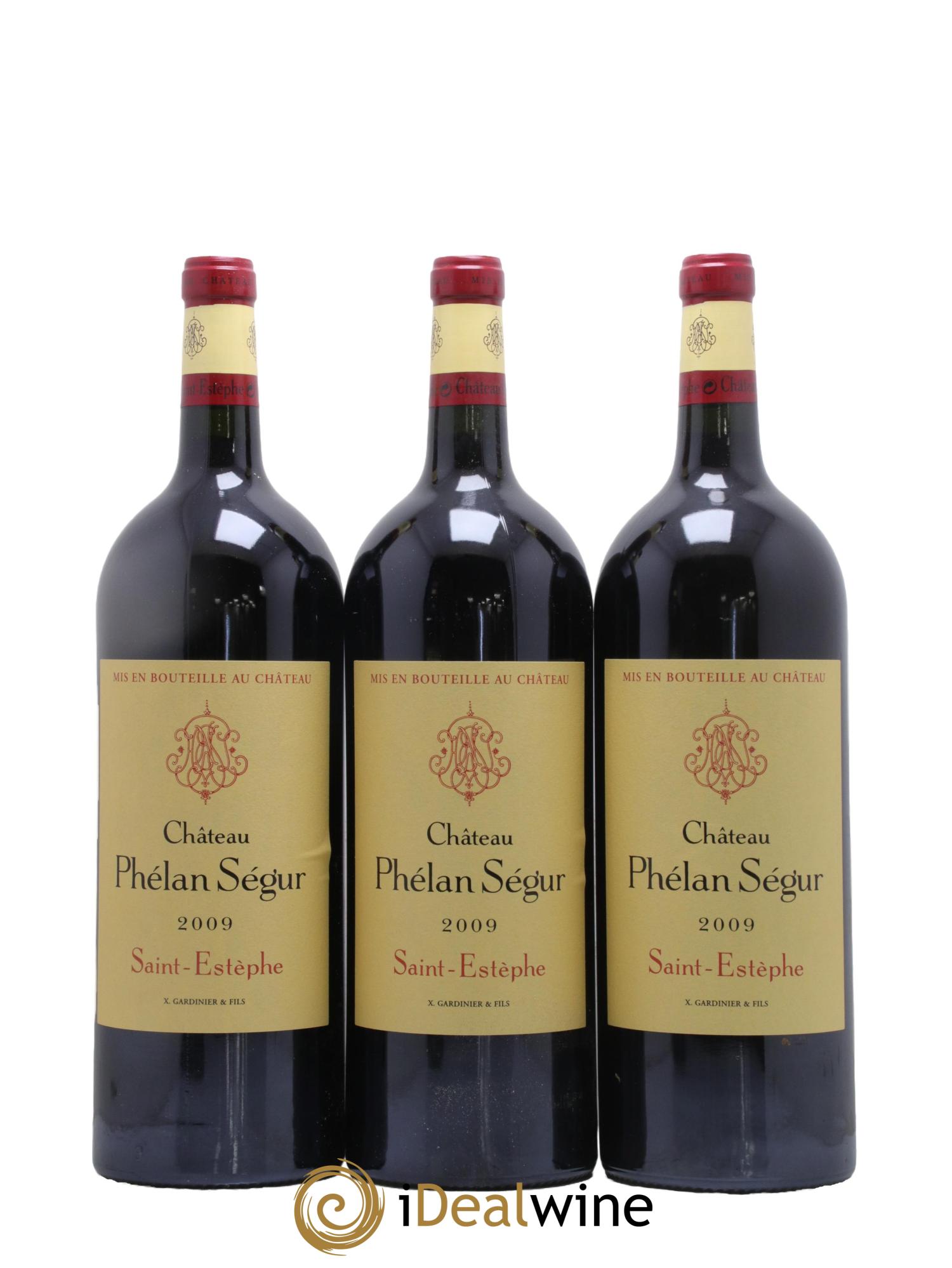 Château Phélan Ségur 2009 - Lotto di 6 magnum - 2