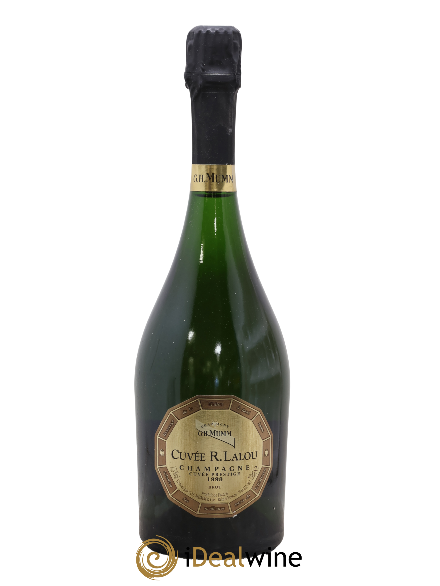René Lalou Mumm Cuvée Prestige 1998 - Lot of 1 bottle - 0