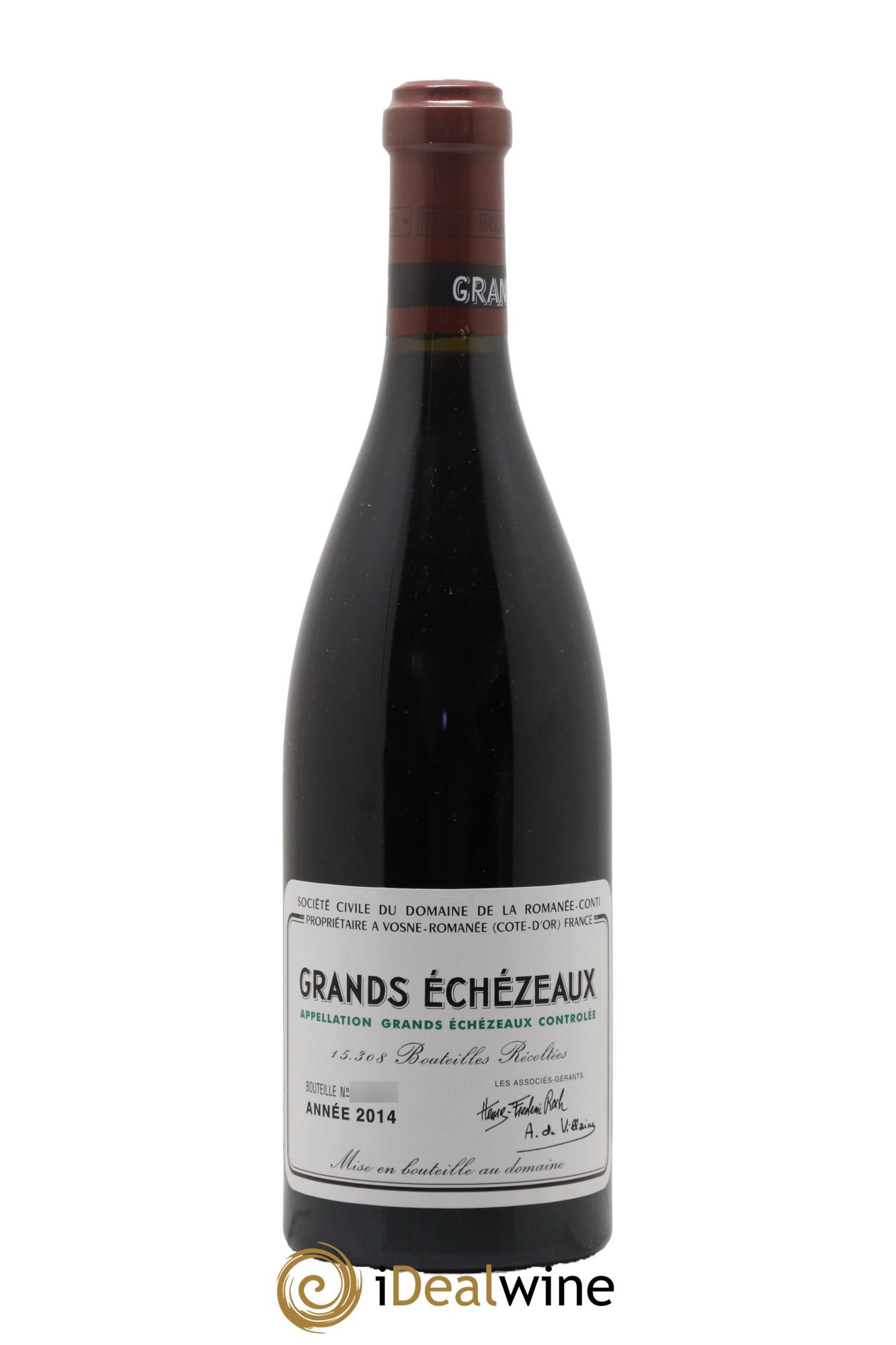 Grands-Echezeaux Grand Cru Domaine de la Romanée-Conti 2014 - Posten von 1 Flasche - 0