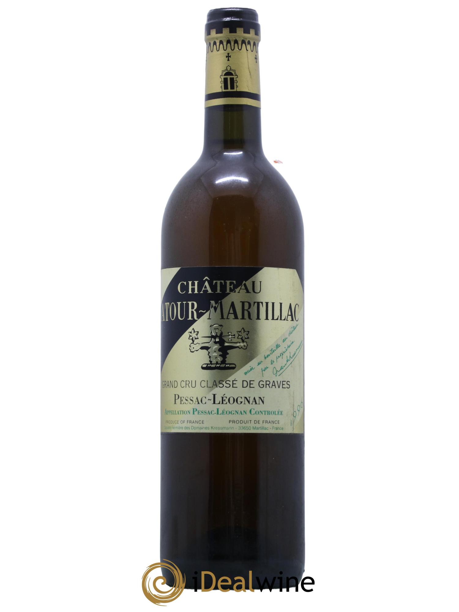 Château Latour-Martillac Cru Classé de Graves 1996 - Posten von 1 Flasche - 0