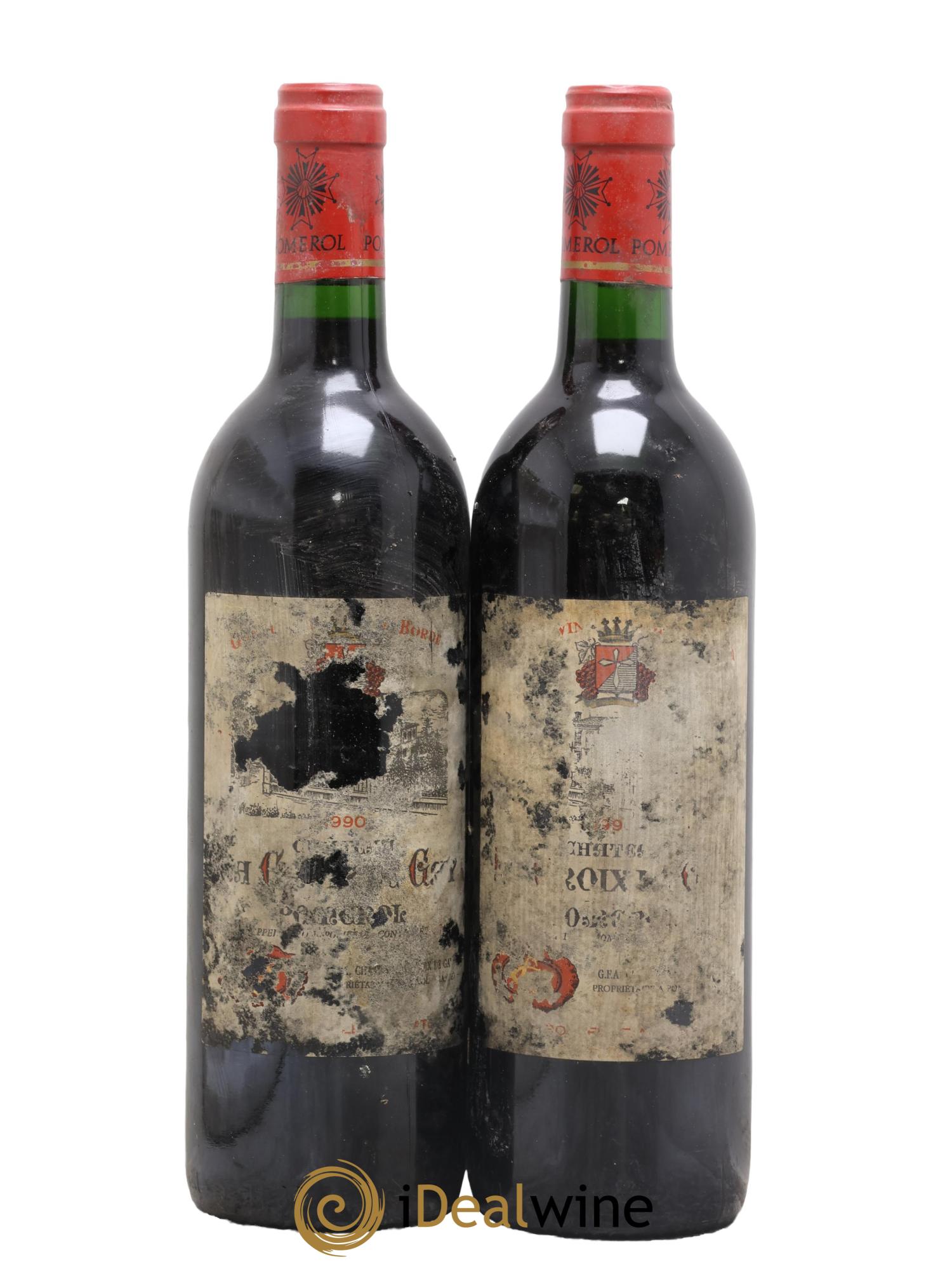 Château la Croix de Gay 1990 - Lot de 2 bouteilles - 0