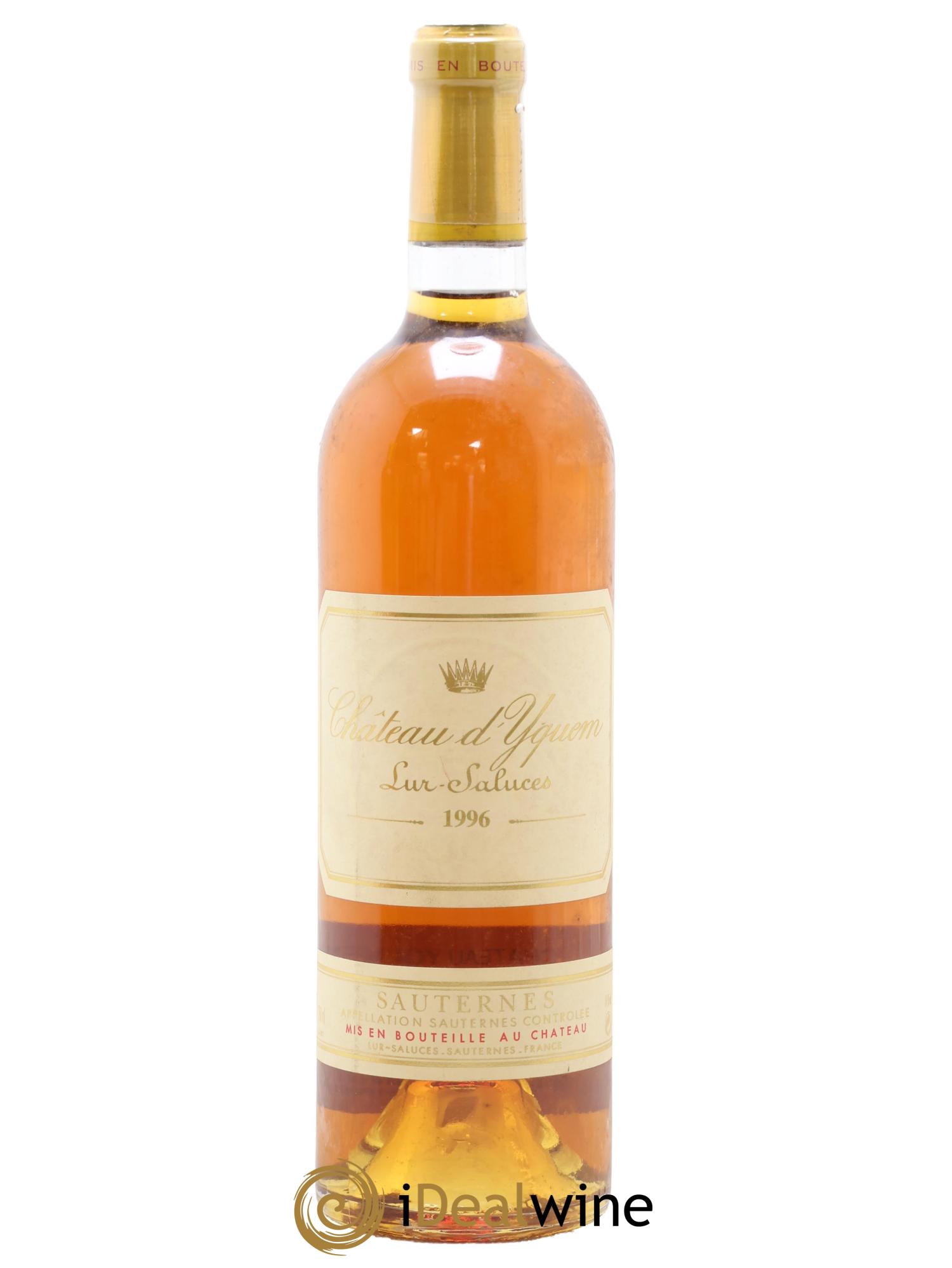 Château d' Yquem 1er Cru Classé Supérieur 1996 - Lotto di 1 bottiglia - 0
