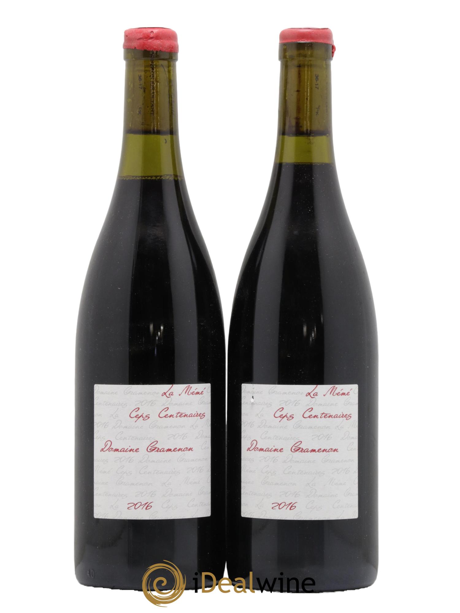Côtes-du-Rhône La Mémé Ceps Centenaires Gramenon (Domaine) 2016 - Lot de 2 bouteilles - 0