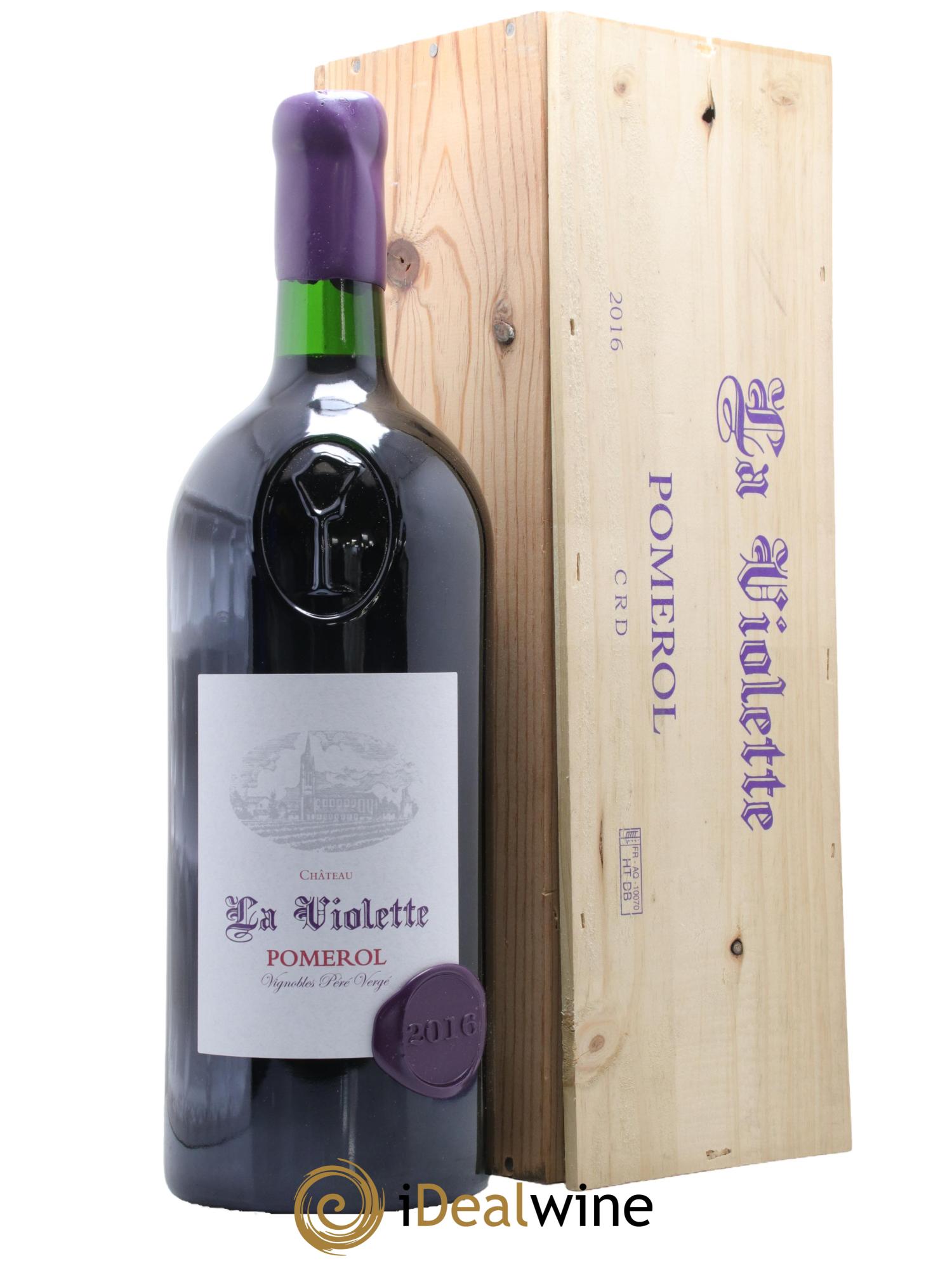 Château la Violette 2016 - Posten von 1 Doppel-Magnum - 0