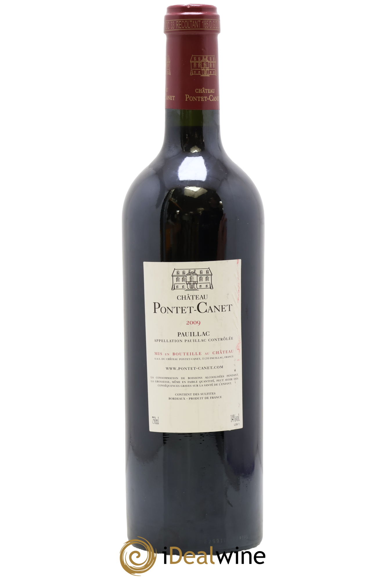 Château Pontet Canet 5ème Grand Cru Classé  2009 - Lotto di 1 bottiglia - 1