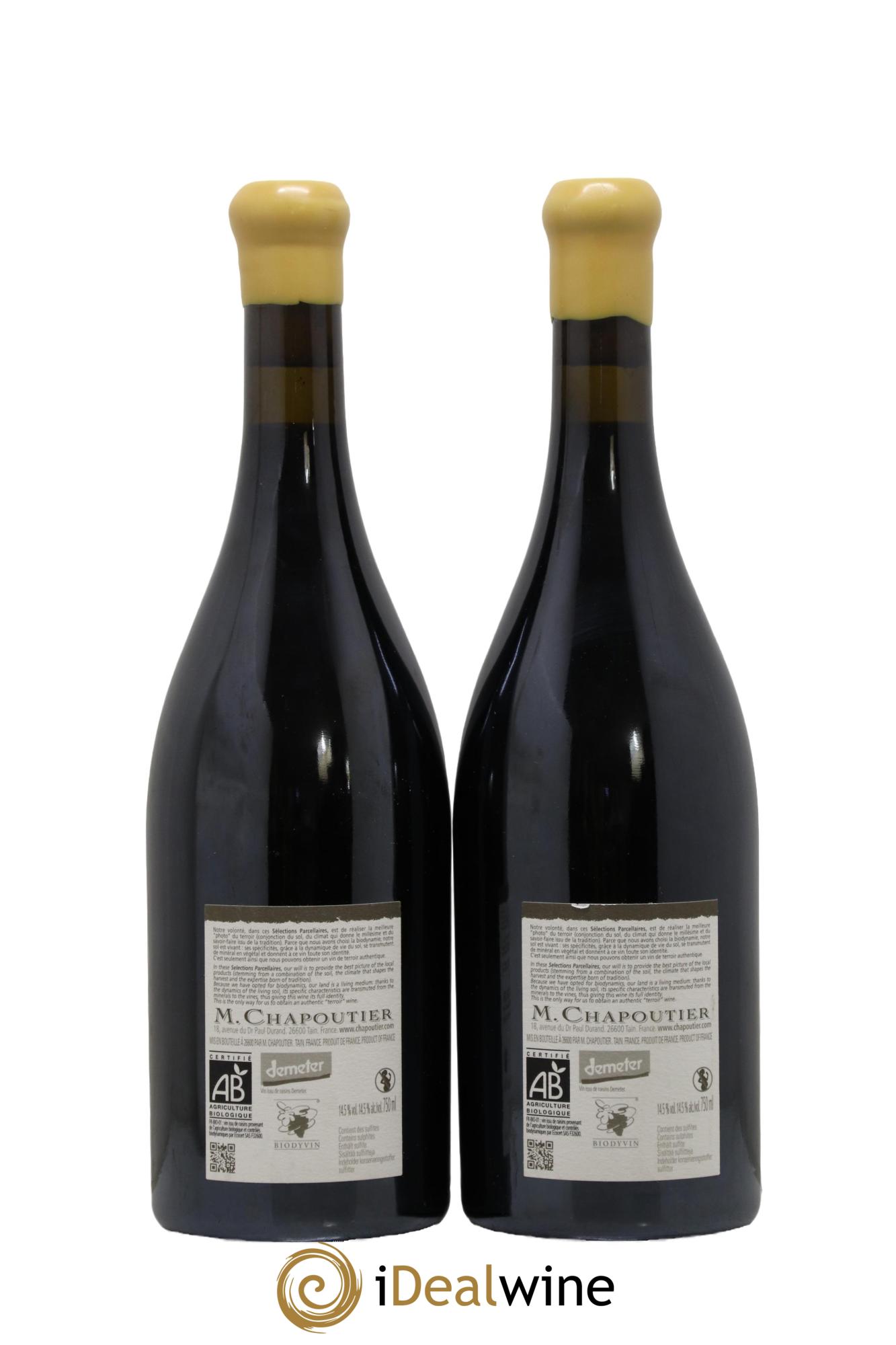 Hermitage Ermitage Le Pavillon Chapoutier 2009 - Lotto di 2 bottiglie - 1