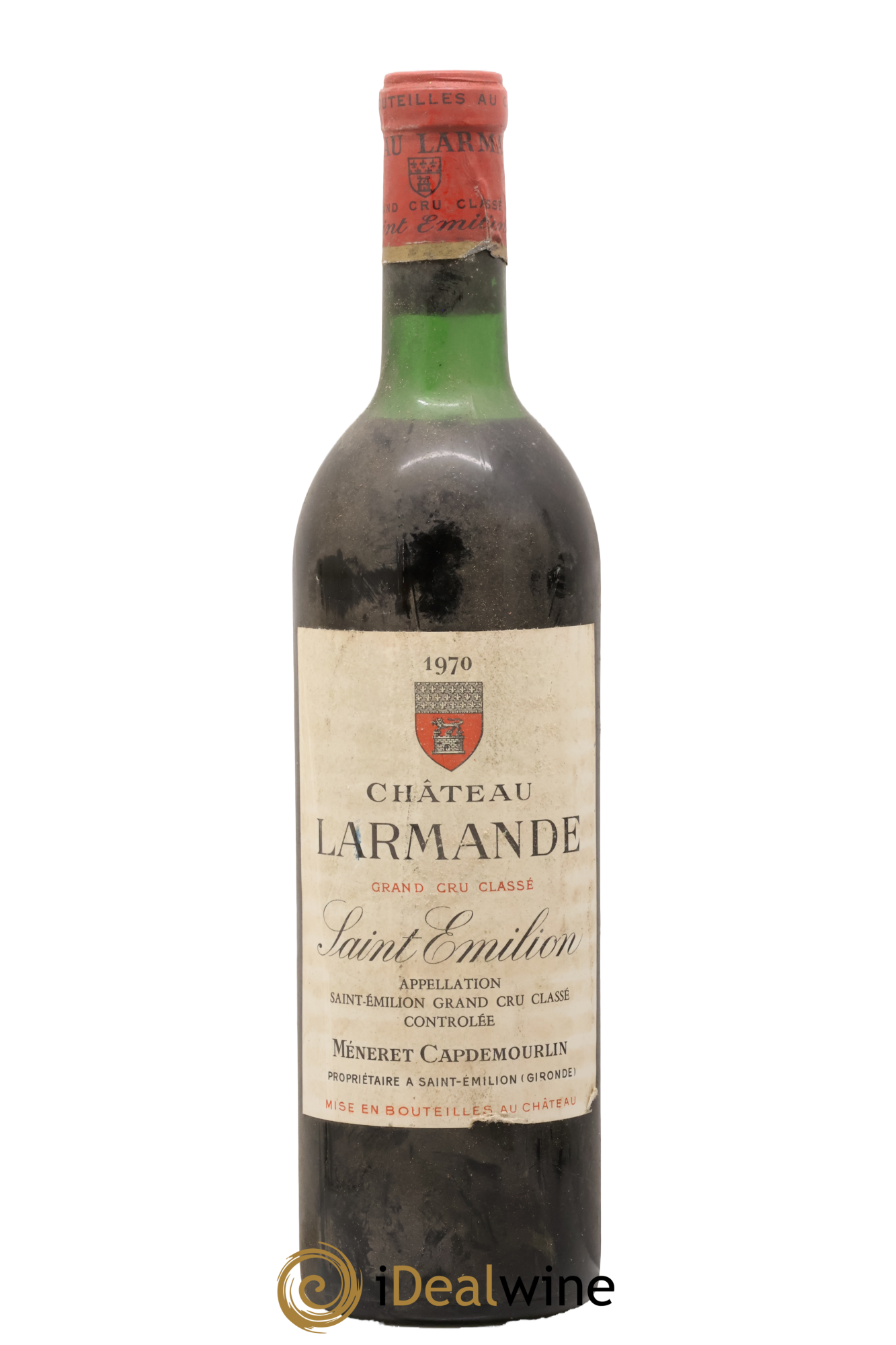 Château Larmande Grand Cru Classé 1970 - Lot de 1 bouteille - 0