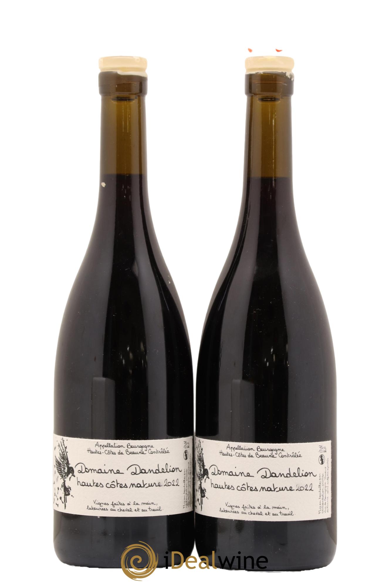 Hautes-Côtes de Beaune Nature Dandelion (Domaine) 2022 - Lot de 2 bouteilles - 0