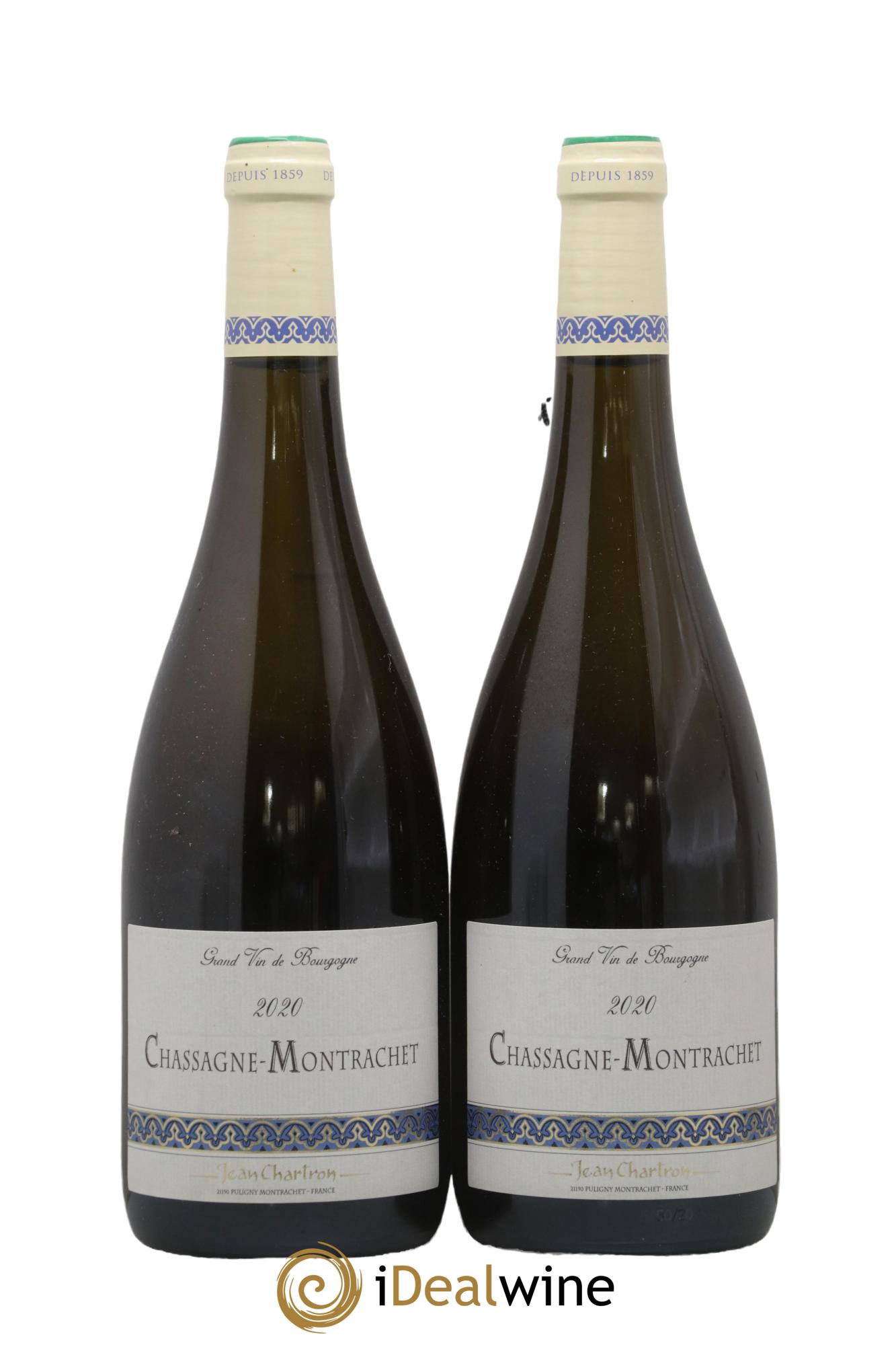 Chassagne-Montrachet Jean Chartron 2020 - Lot de 2 bouteilles - 0