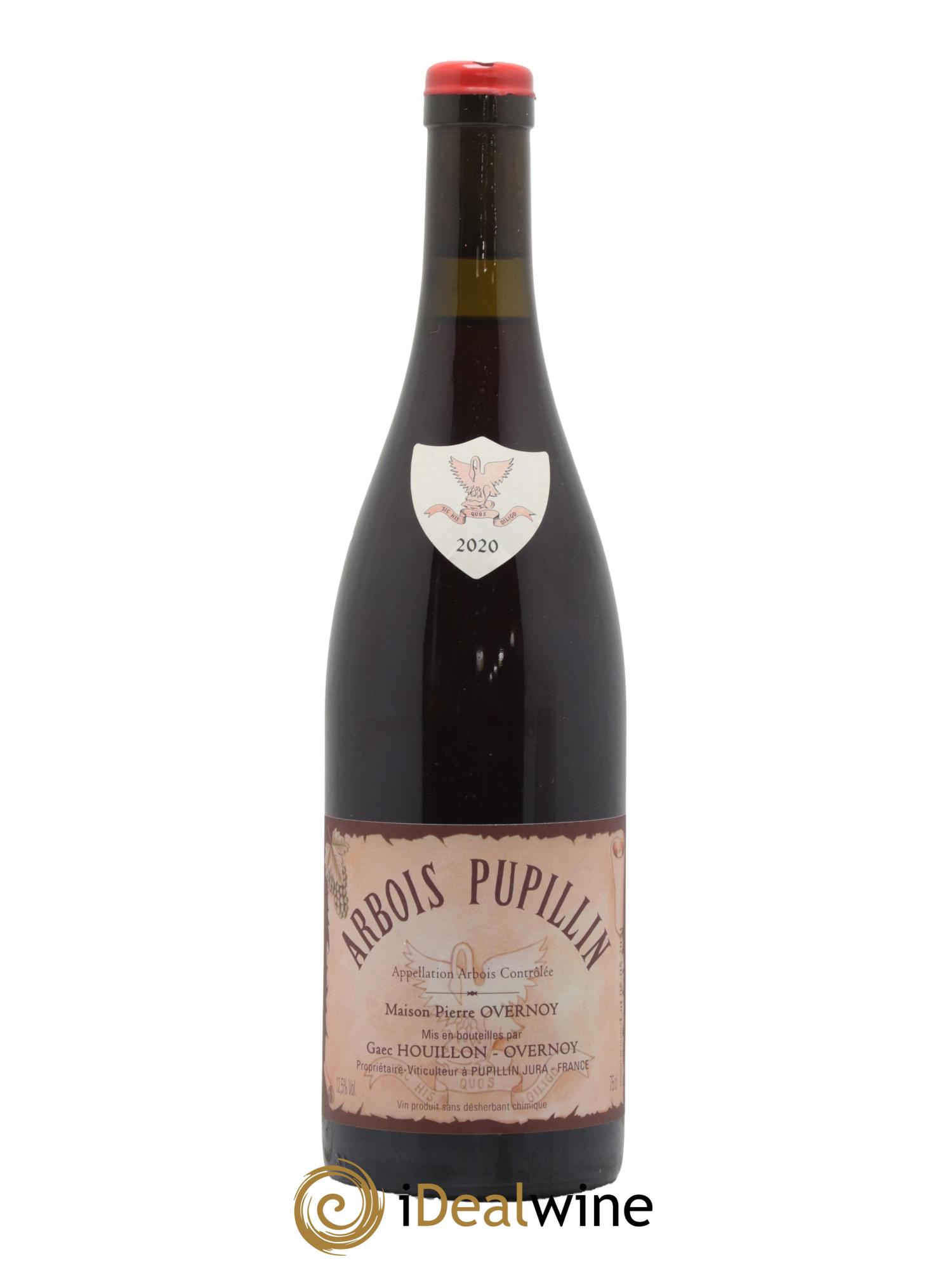 Arbois-Pupillin Poulsard (cire rouge) Overnoy-Houillon (Domaine) 2020 - Lot de 1 bouteille - 0