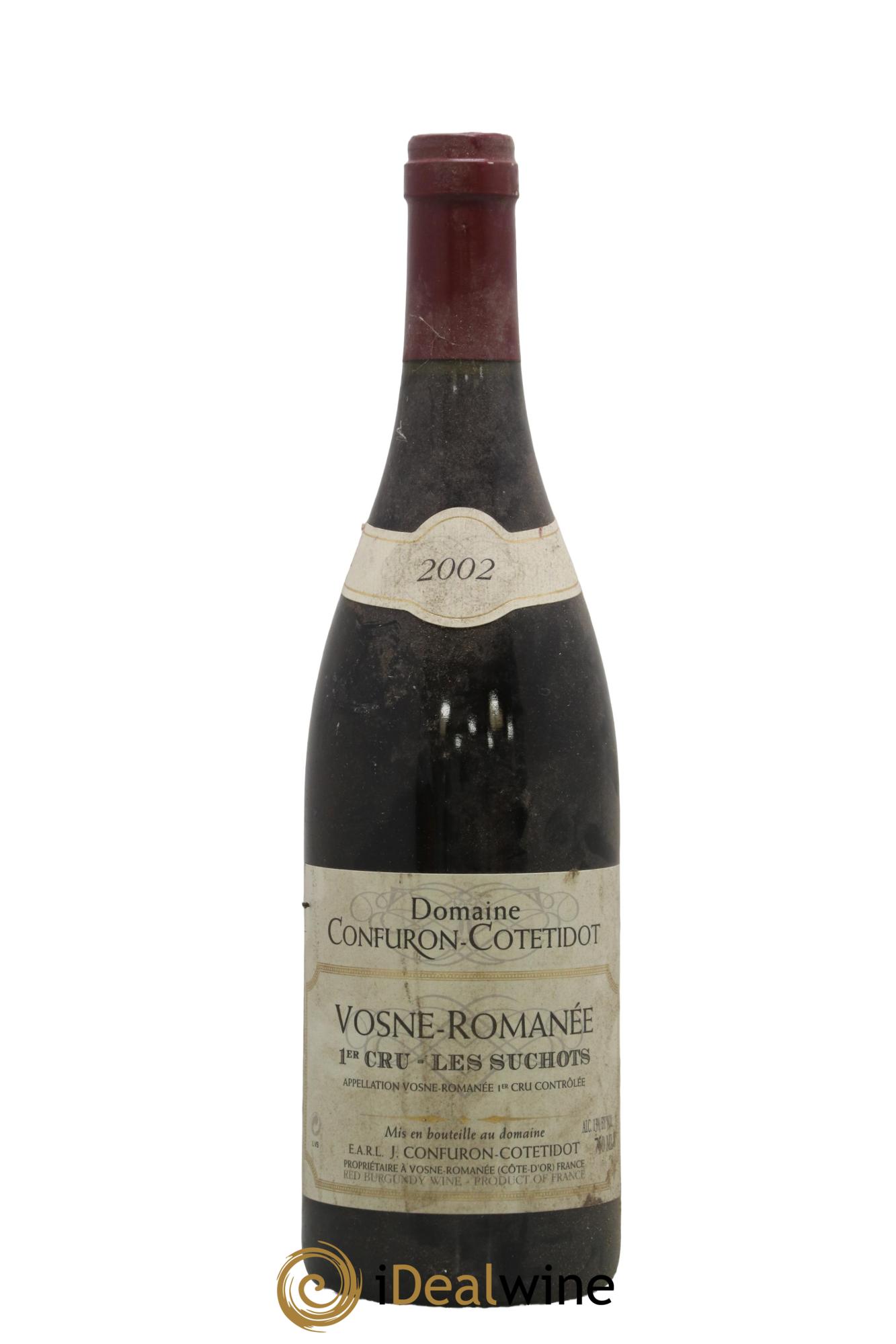 Vosne-Romanée 1er Cru Les Suchots Confuron-Cotetidot 2002 - Lot of 1 bottle - 0