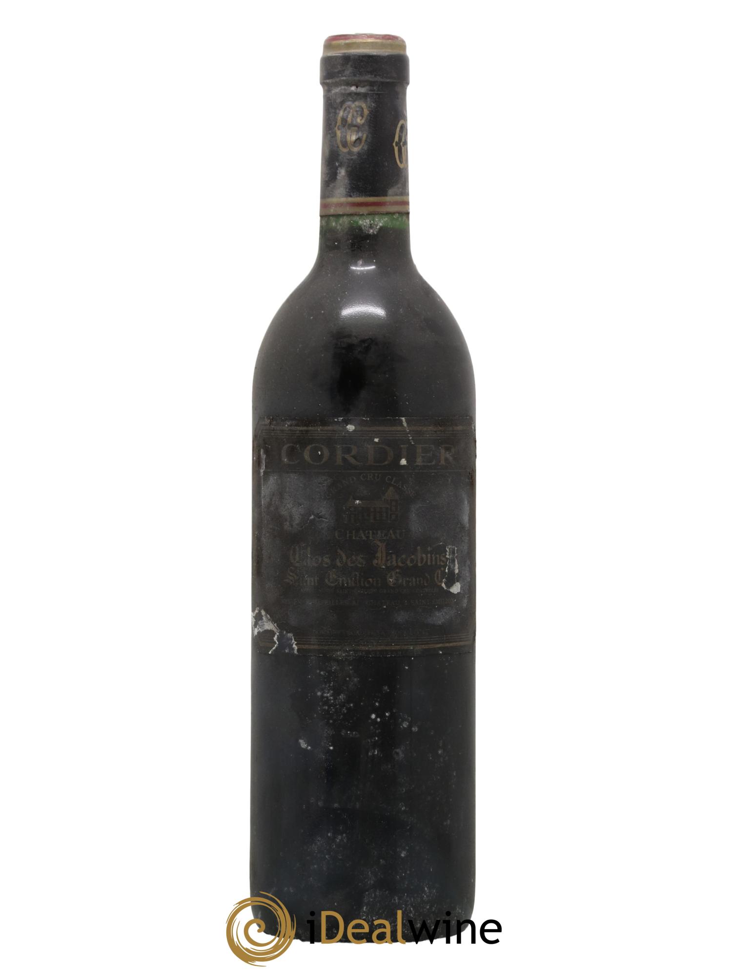 Château Clos des Jacobins Grand Cru Classé - Lot de 1 bouteille - 0