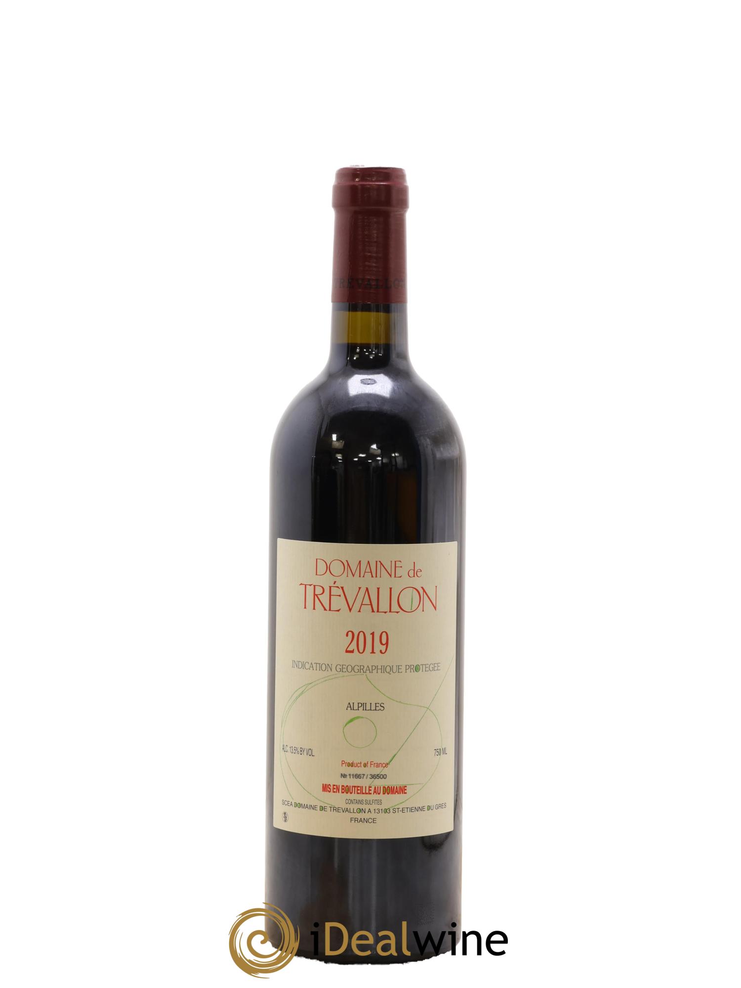 Alpilles Trévallon (Domaine de) Eloi Dürrbach 2019 - Lot de 1 bouteille - 0