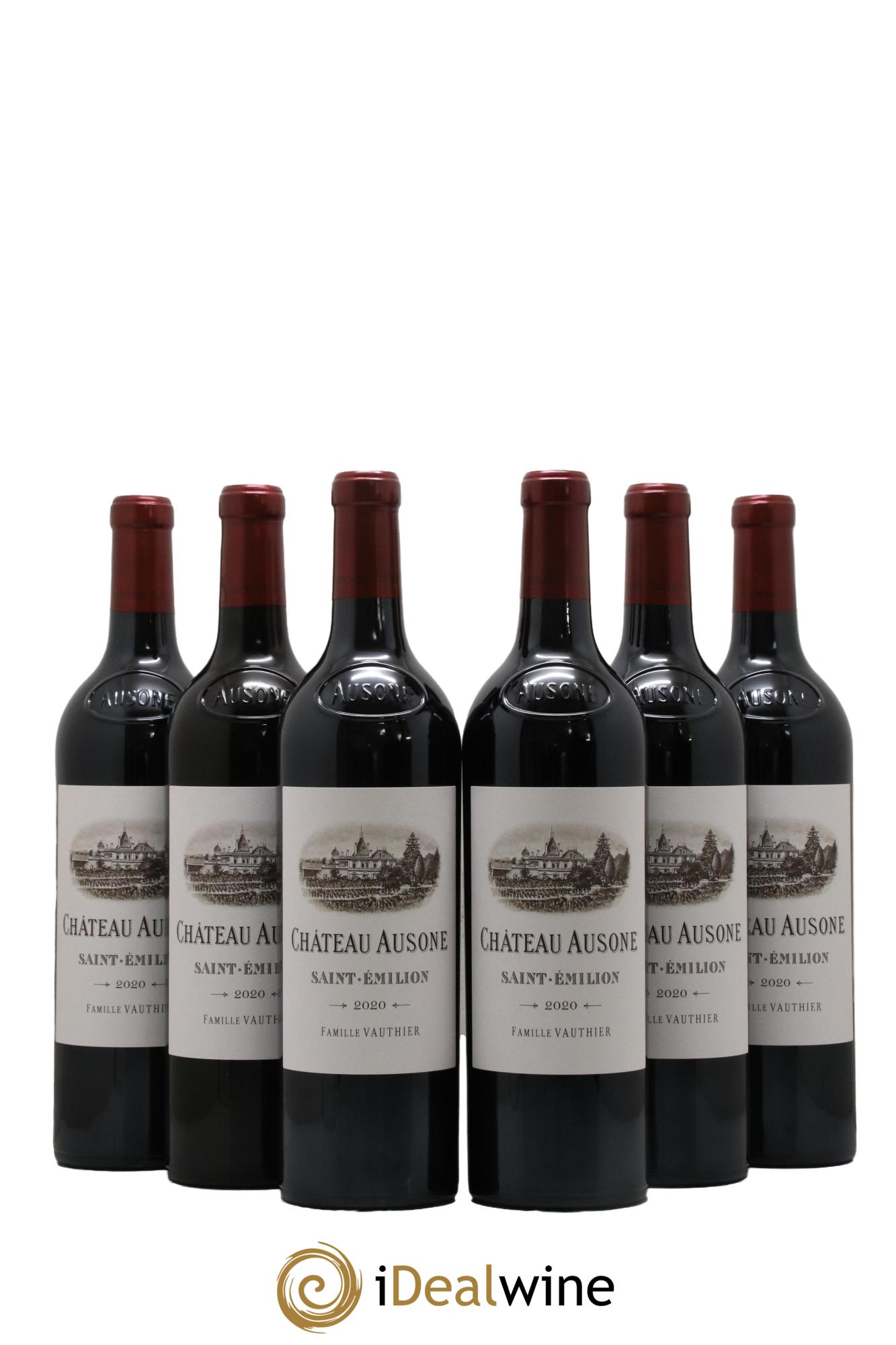Château Ausone 1er Grand Cru Classé A  2020 - Lot de 6 bouteilles - 0
