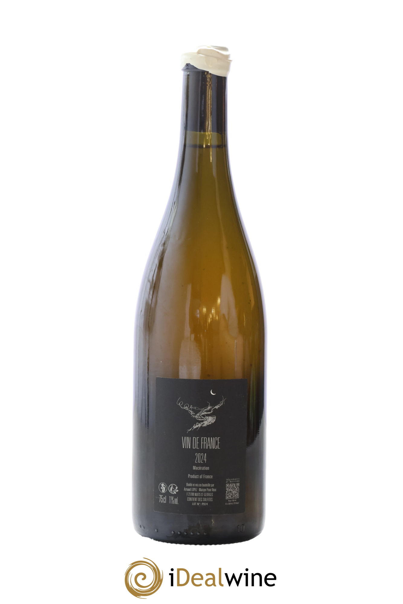 Vin de France Pinot Blanc Arnaud Lopez 2024 - Lot de 1 bouteille - 1