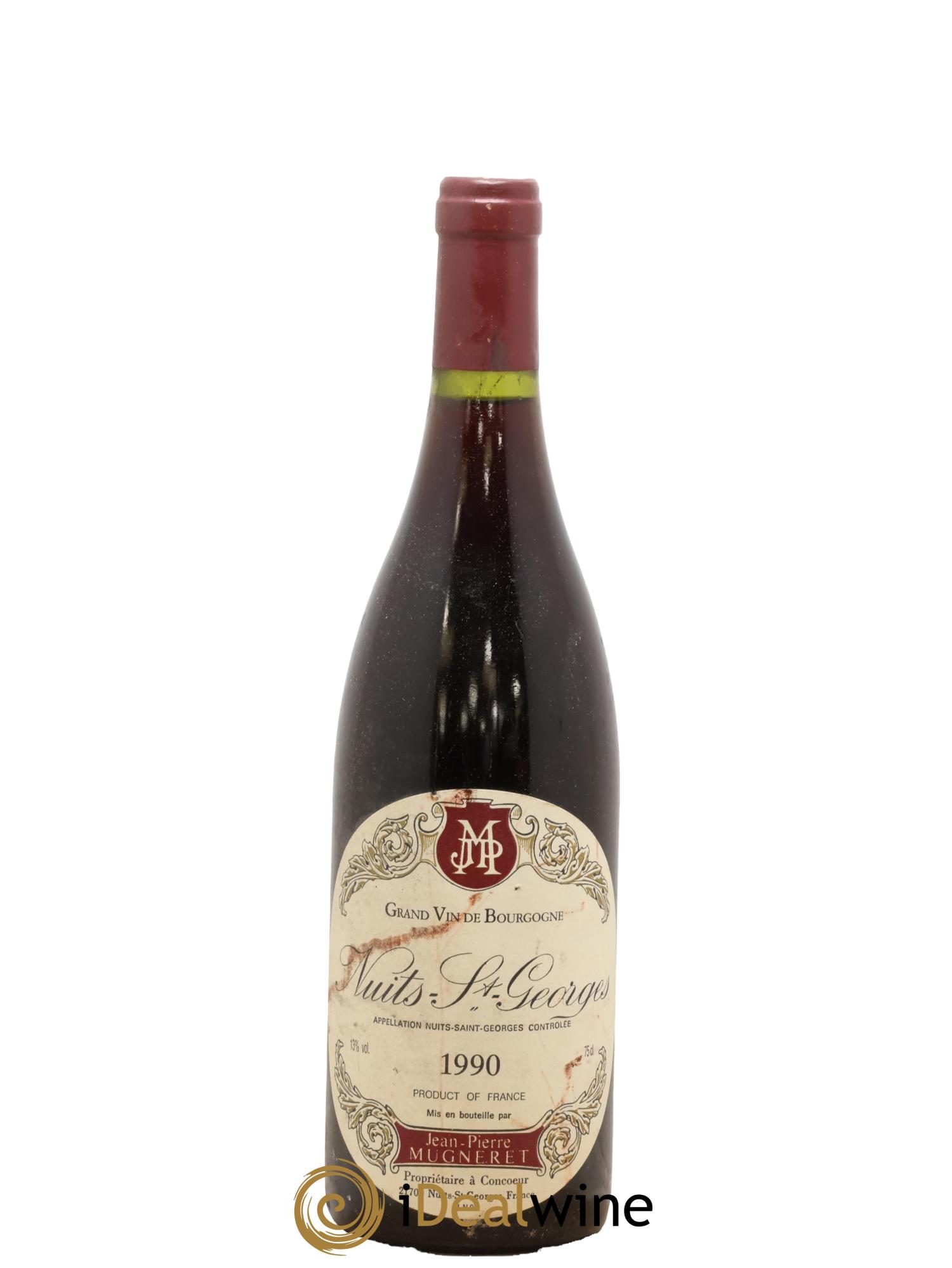 Nuits-Saint-Georges J P Mugneret 1990 - Lot de 1 bouteille - 0