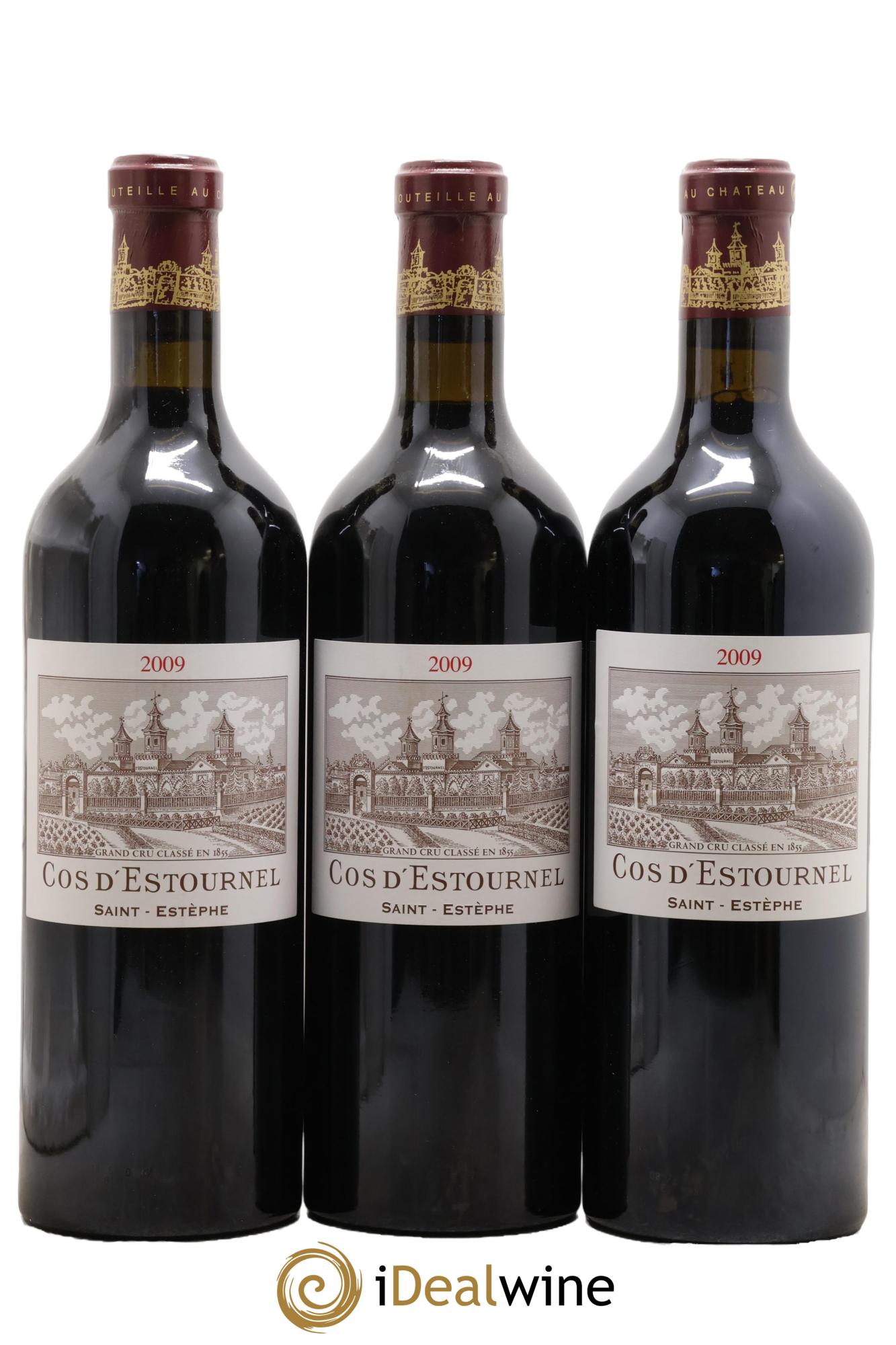 Cos d'Estournel 2ème Grand Cru Classé 2009 - Lot de 3 bouteilles - 0
