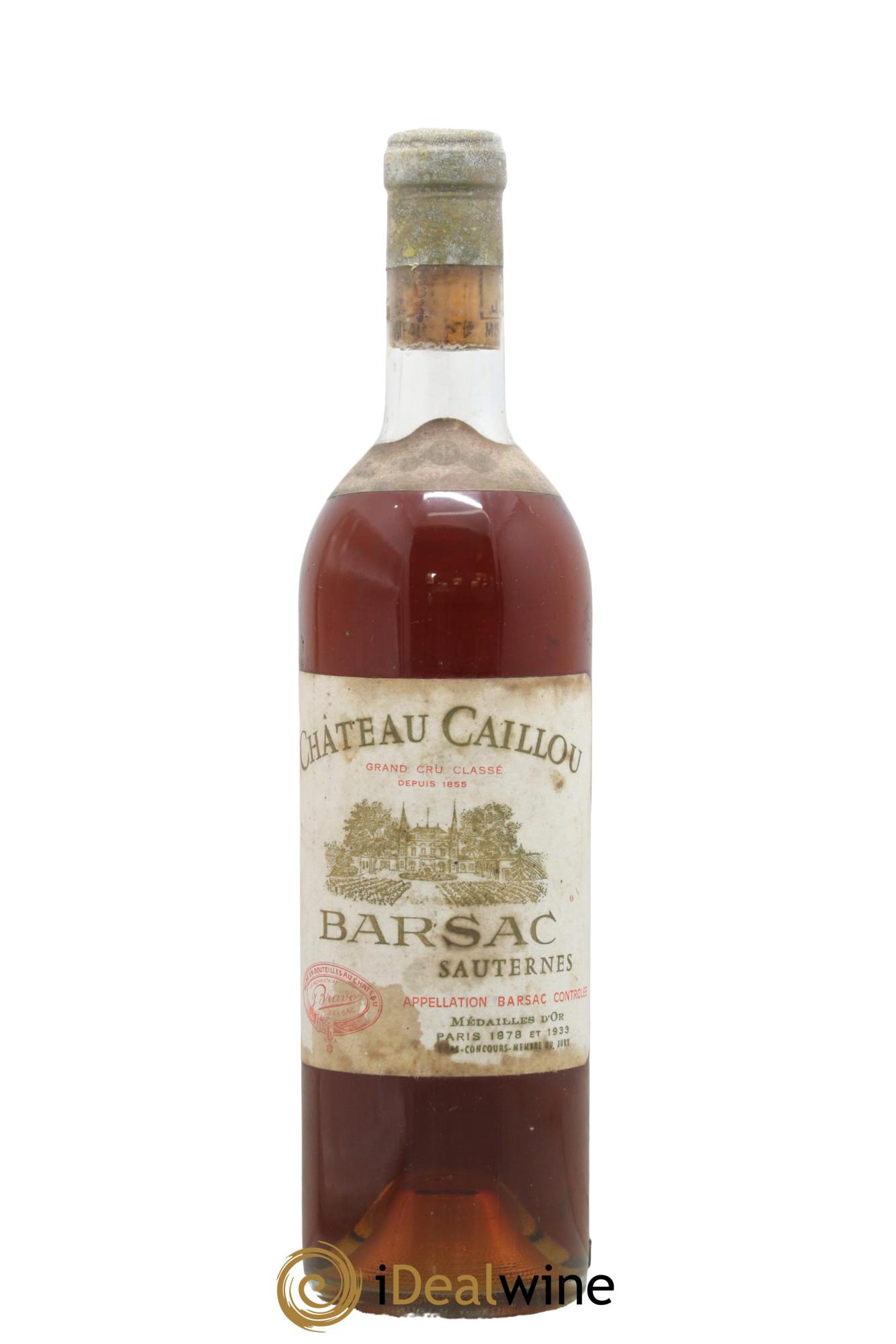 Château Caillou 2ème Grand Cru Classé 1947 - Lot de 1 bouteille - 0