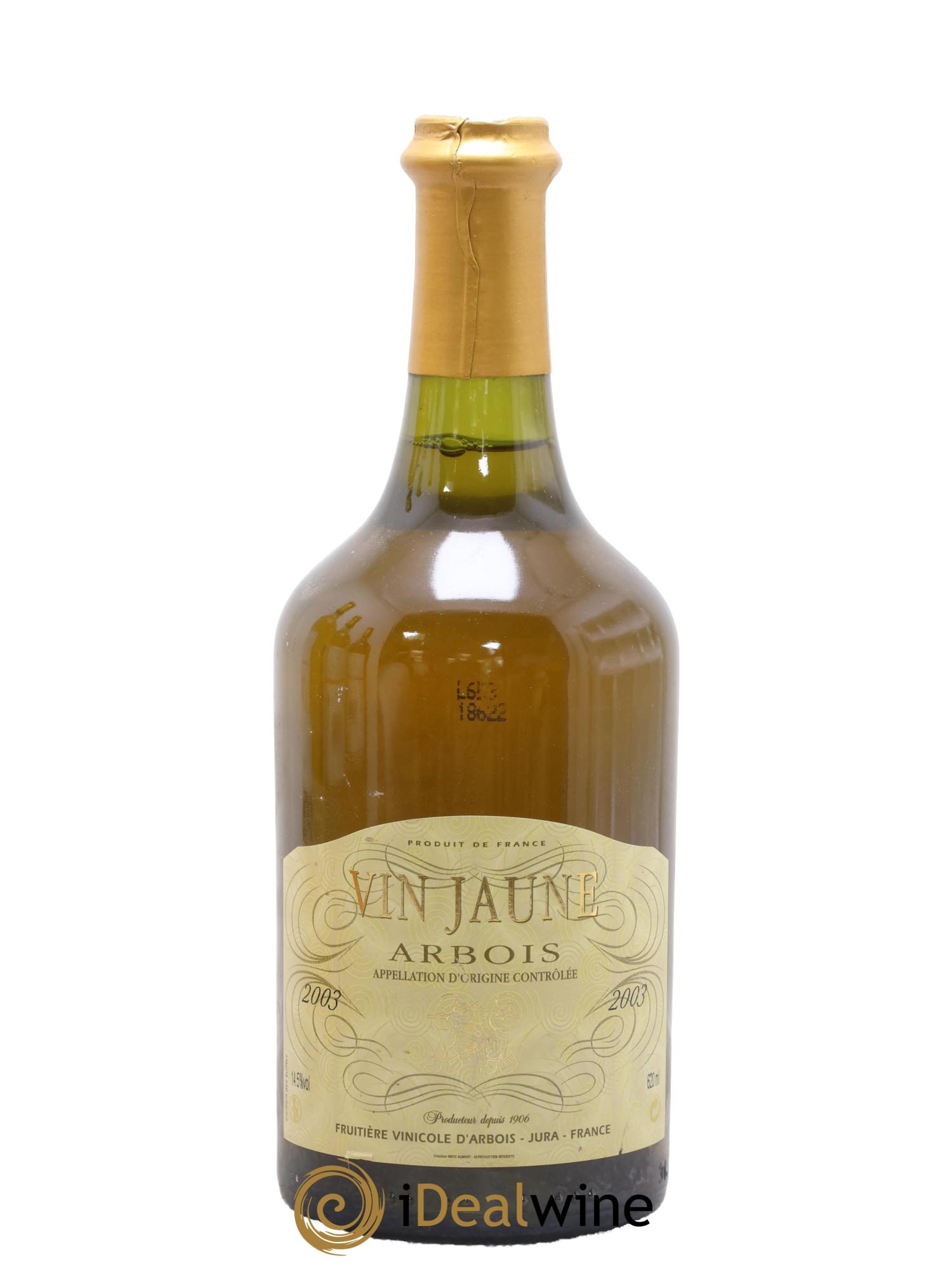 Arbois Vin Jaune Fruitière Vinicole d'Arbois 2003 - Lot de 1 clavelin - 0