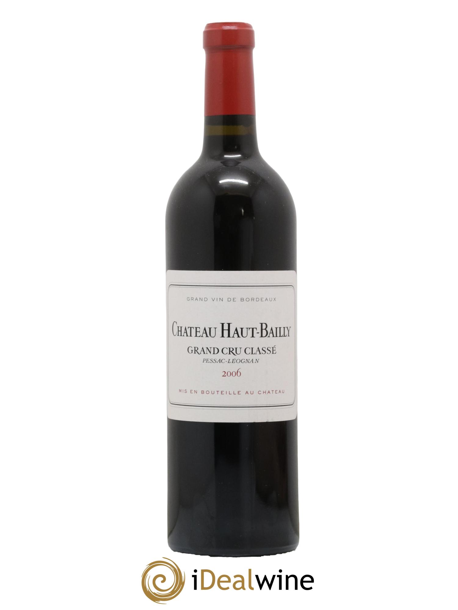 Château Haut-Bailly Cru Classé de Graves 2006 - Lot de 1 bouteille - 0