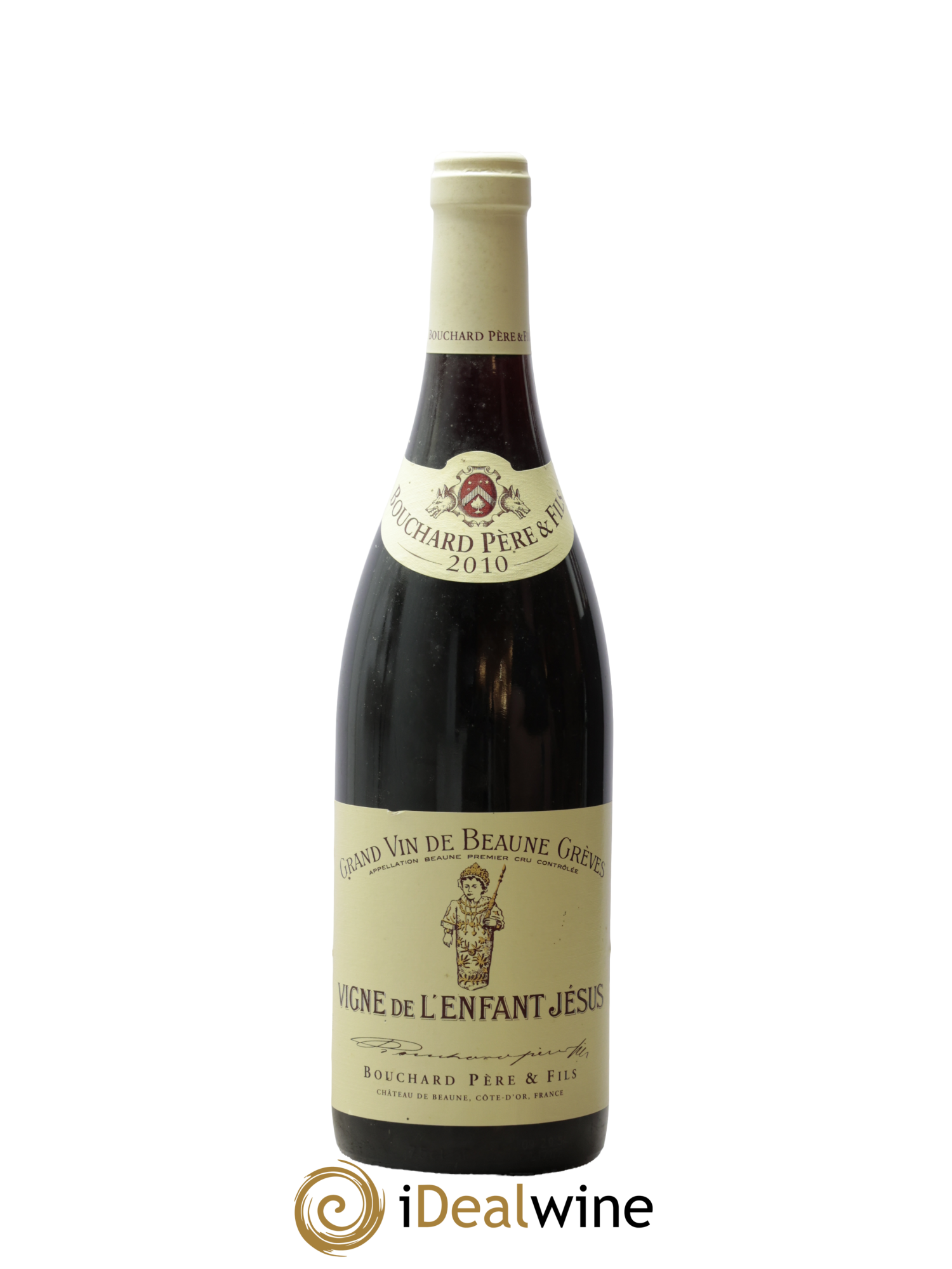 Beaune 1er Cru Grèves - Vigne de l'Enfant Jésus Bouchard Père & Fils 2010 - Lot de 1 bouteille - 0